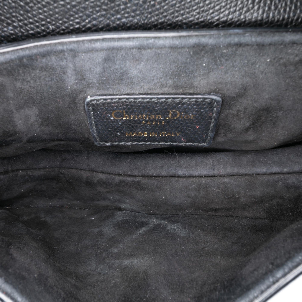 Dior Mini Grained Calfskin Saddle