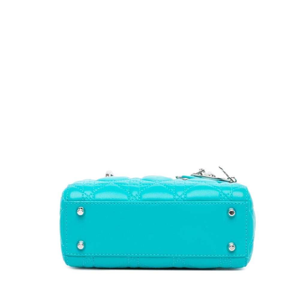 Dior Mini Lambskin Cannage Lady Dior
