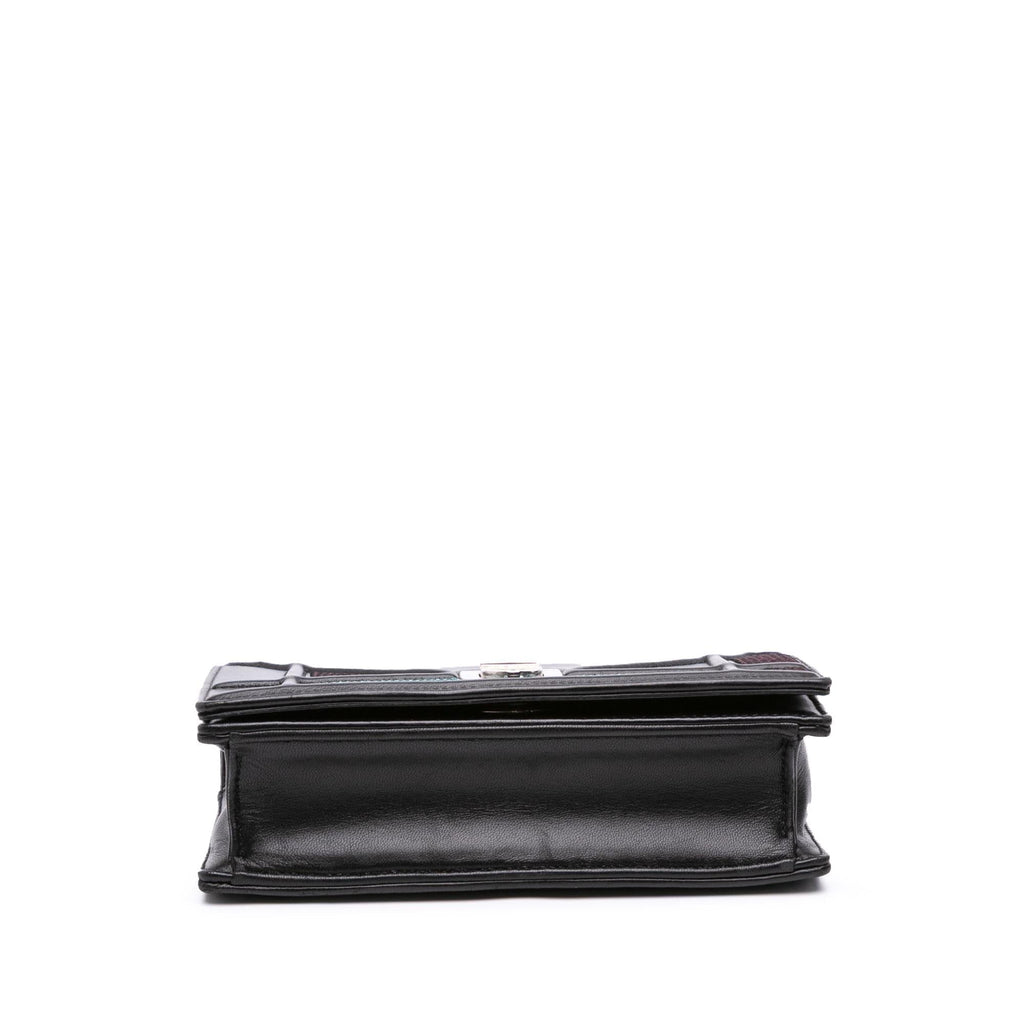 Dior Mini Lambskin Sequin Diorama Flap