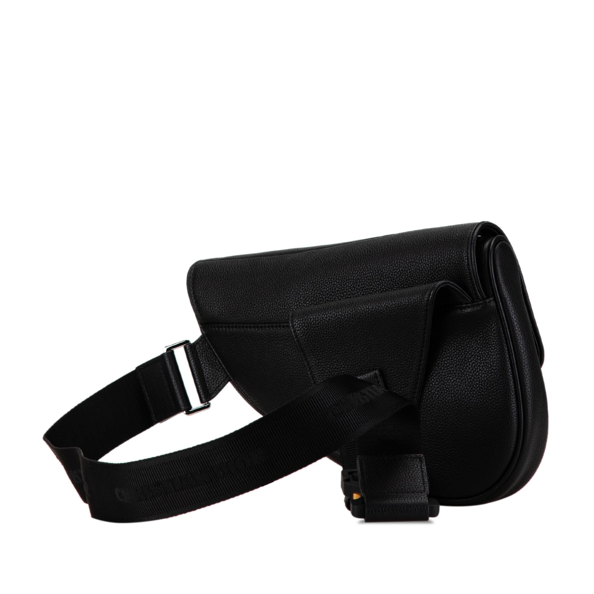 Dior Mini Leather Saddle Crossbody