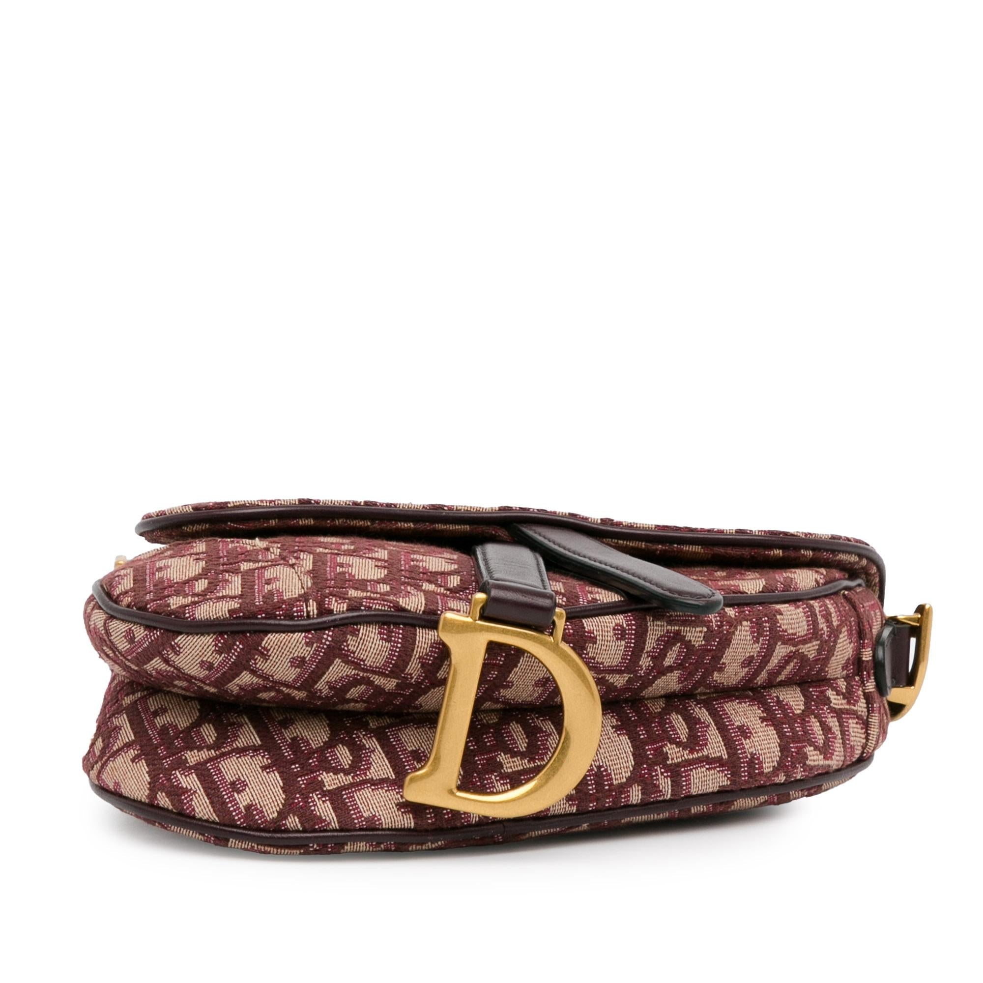 Dior Mini Oblique Saddle (SHG-46sfYL)
