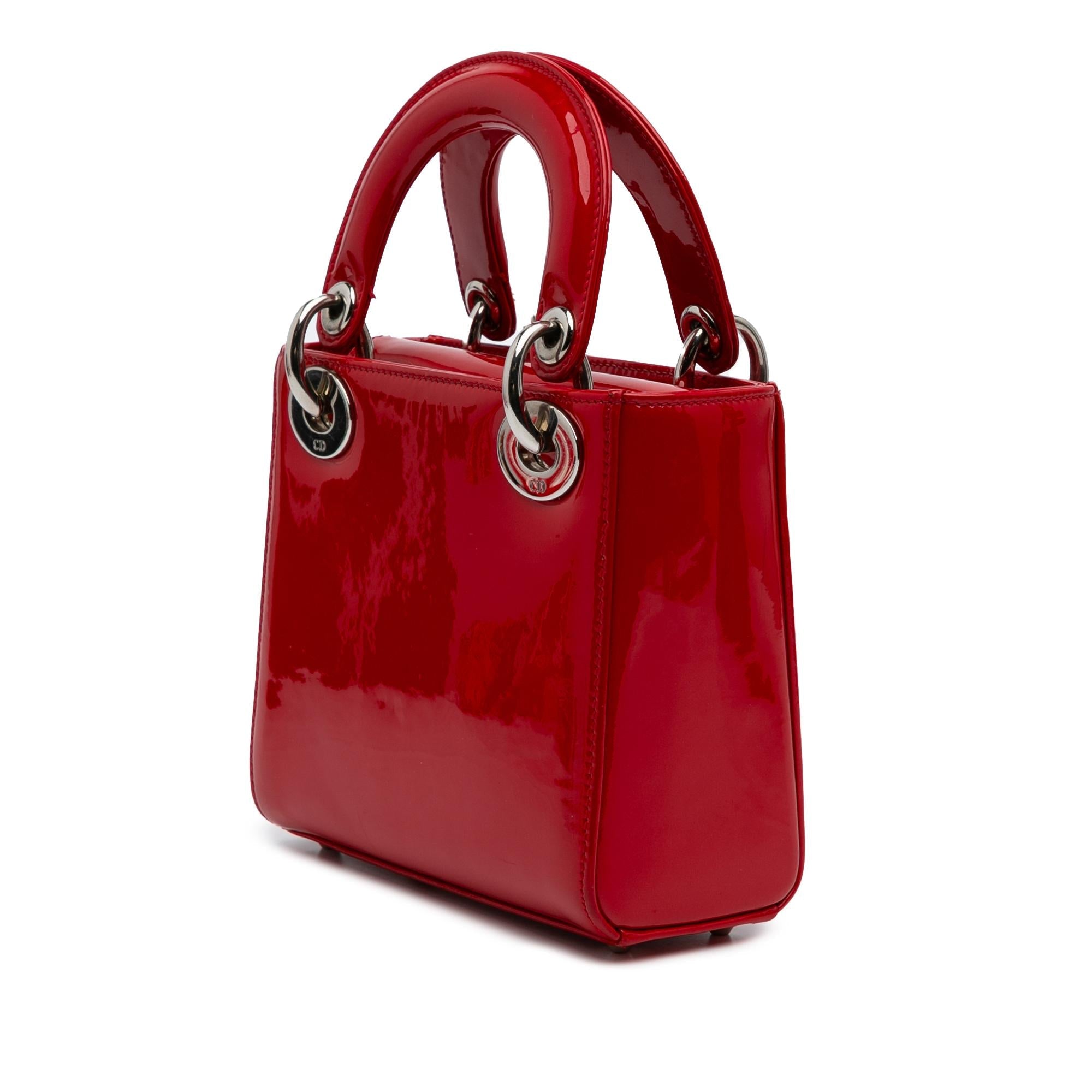 Dior Mini Patent Lady Dior