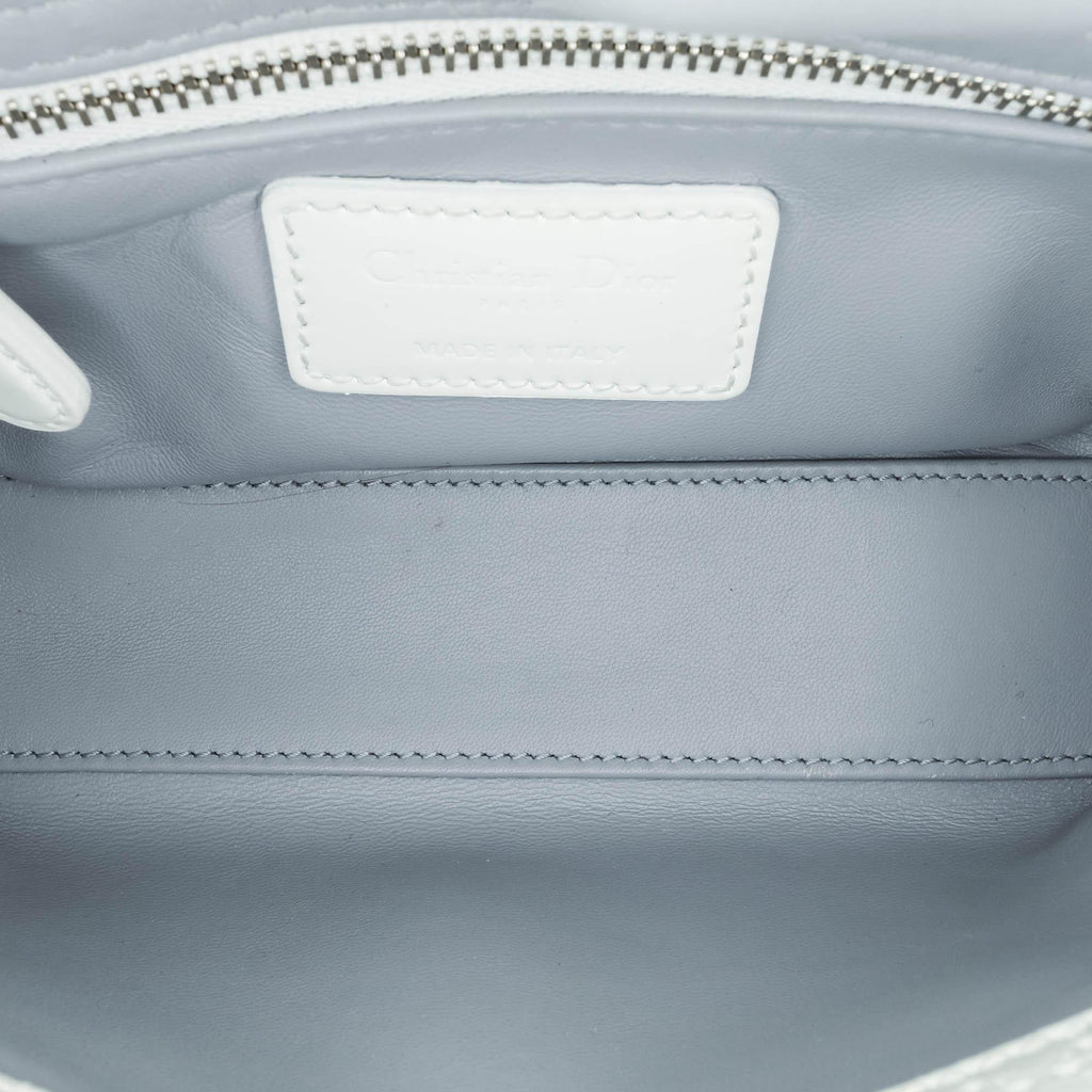 Dior Mini Patent Microcannage Lady Dior