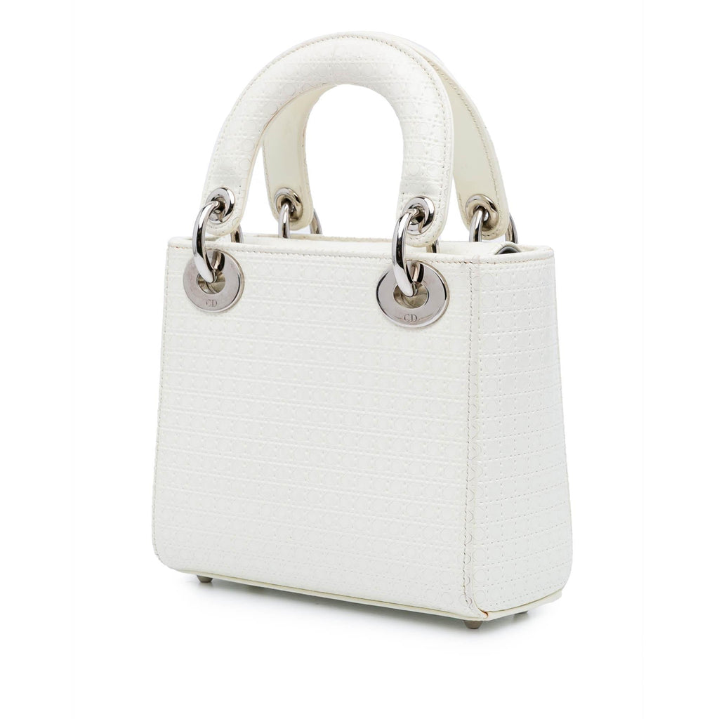 Dior Mini Patent Microcannage Lady Dior
