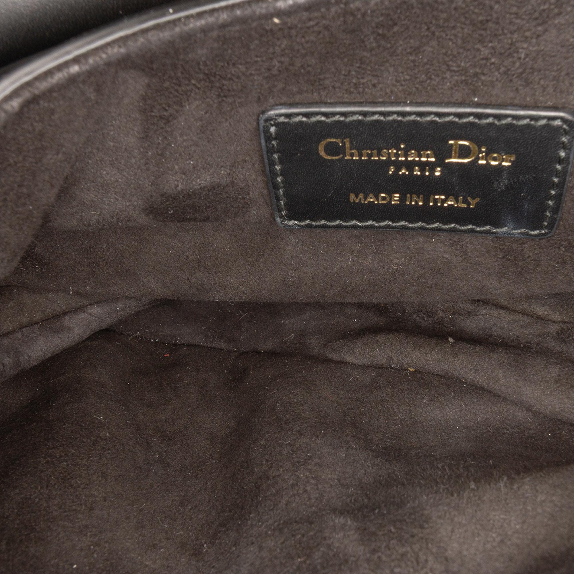 Dior Mini Smooth Calfskin Saddle Bag