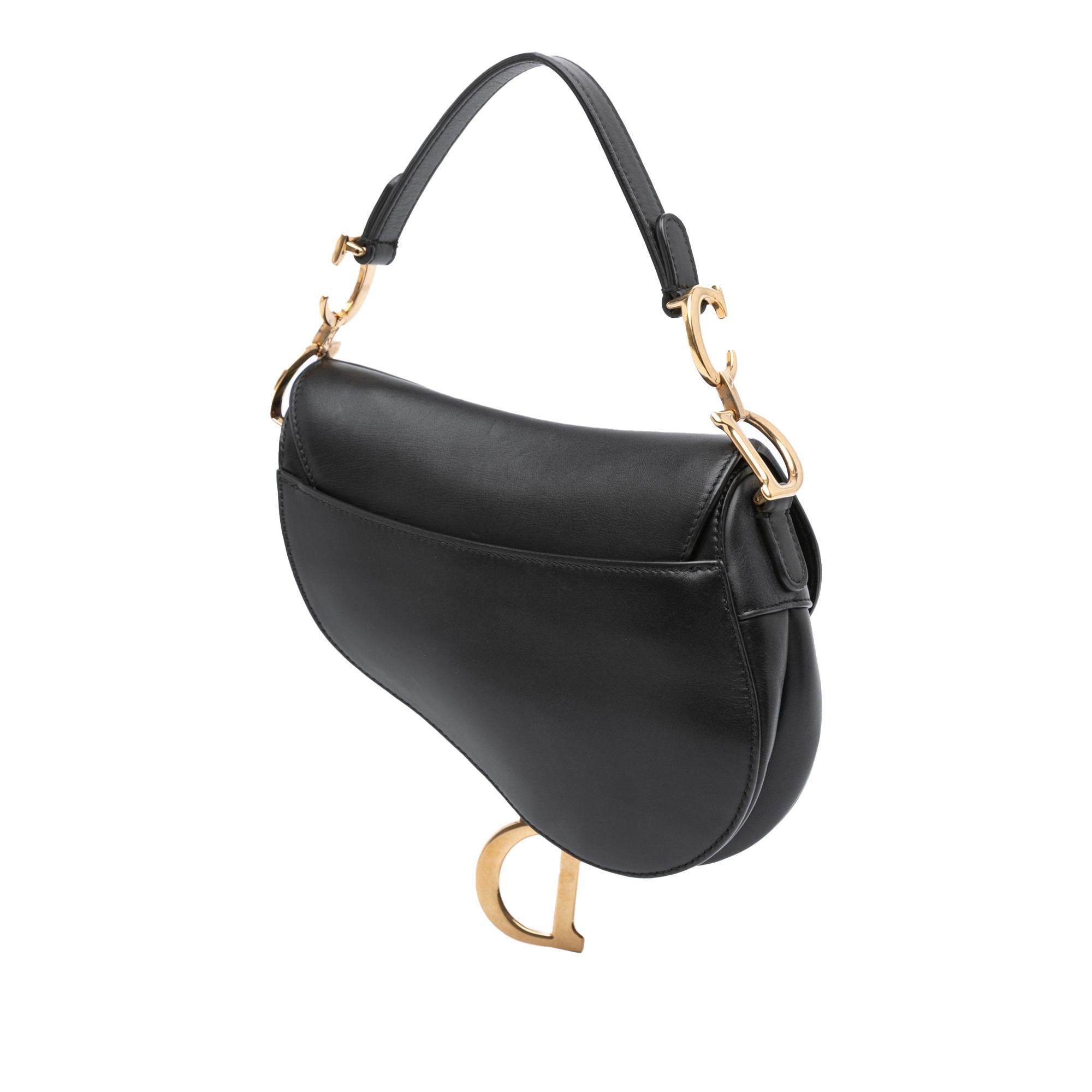 Dior Mini Smooth Calfskin Saddle Bag