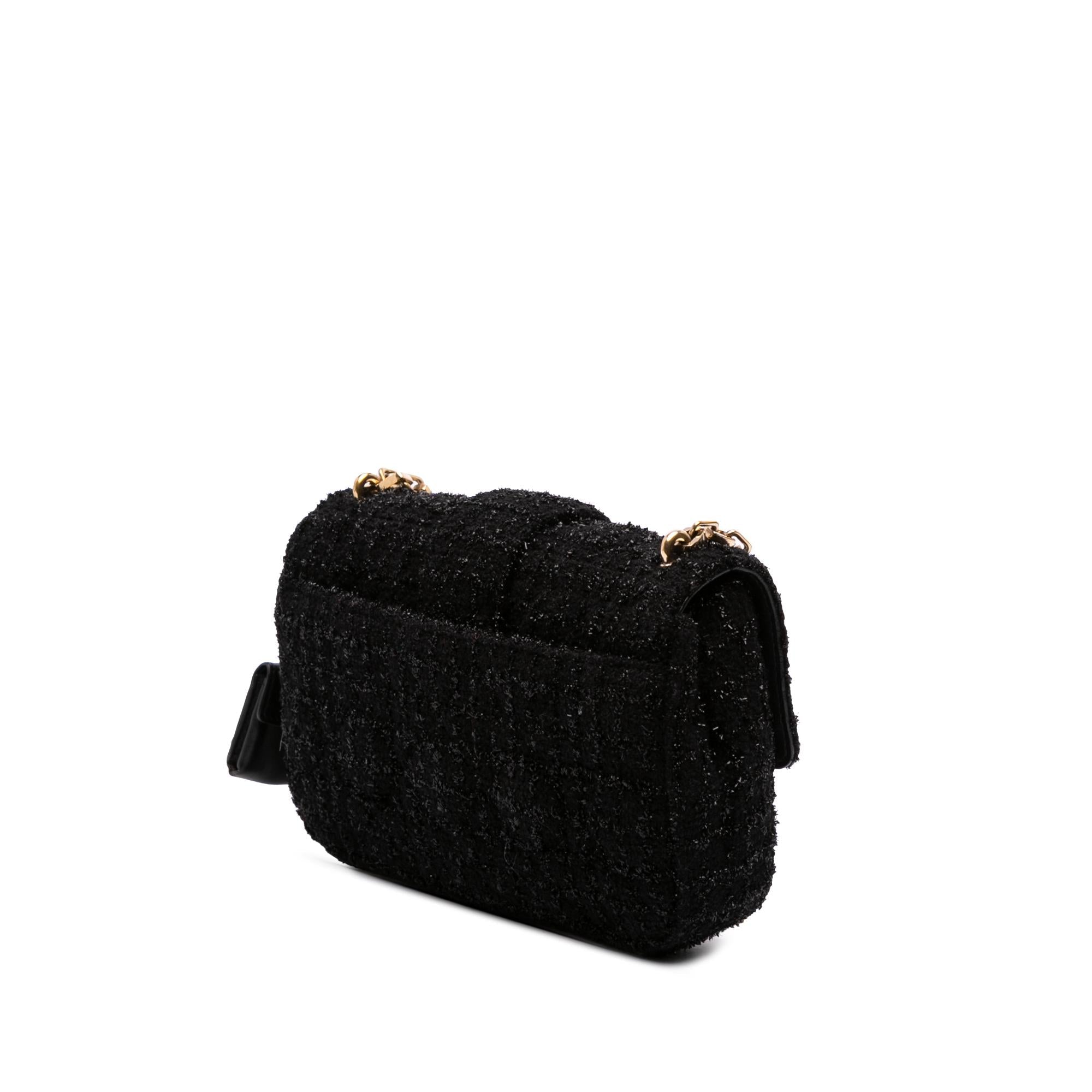Dior Mini Tweed Cannage Miss Dior Flap