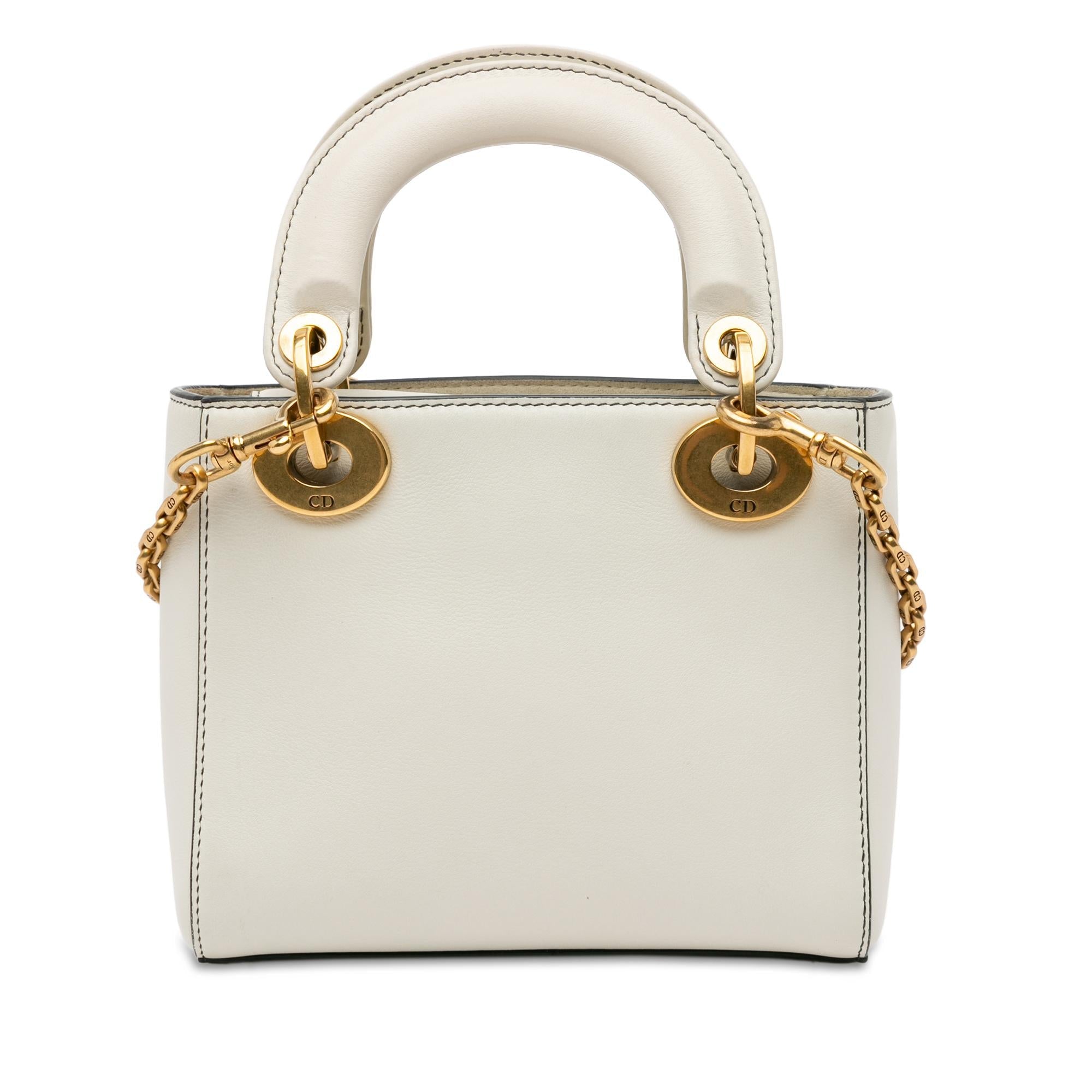 Dior Niki De Saint Phalle Mini Calfskin Dioramour Lady Dior (SHG-wSY3gY)