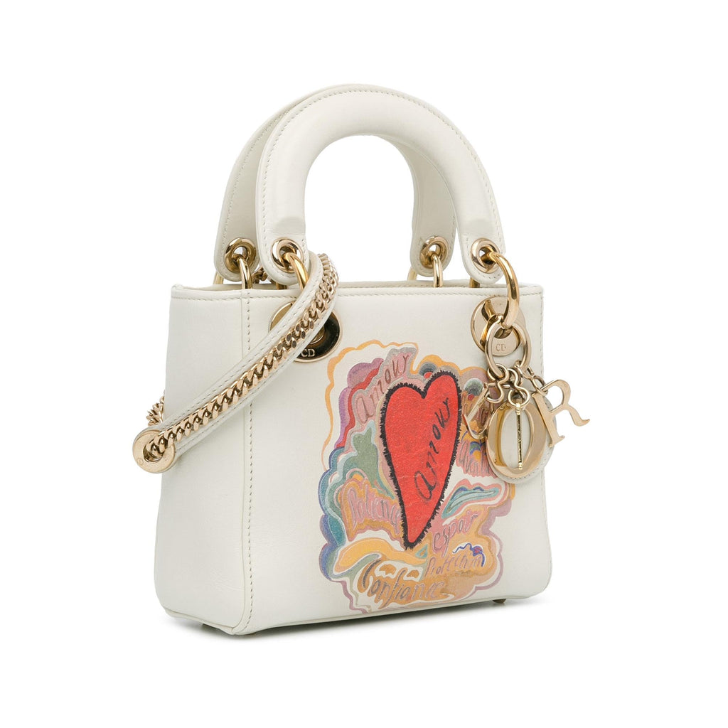Dior Niki De Saint Phalle Mini Calfskin Dioramour Lady Dior