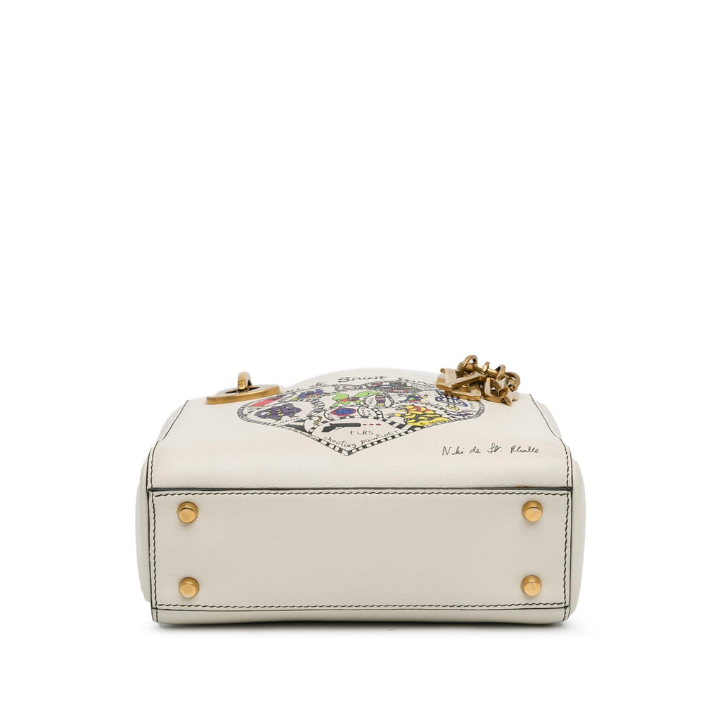Dior Niki de Saint Phalle Mini Calfskin Lady Dior (SHG-zMKBME)