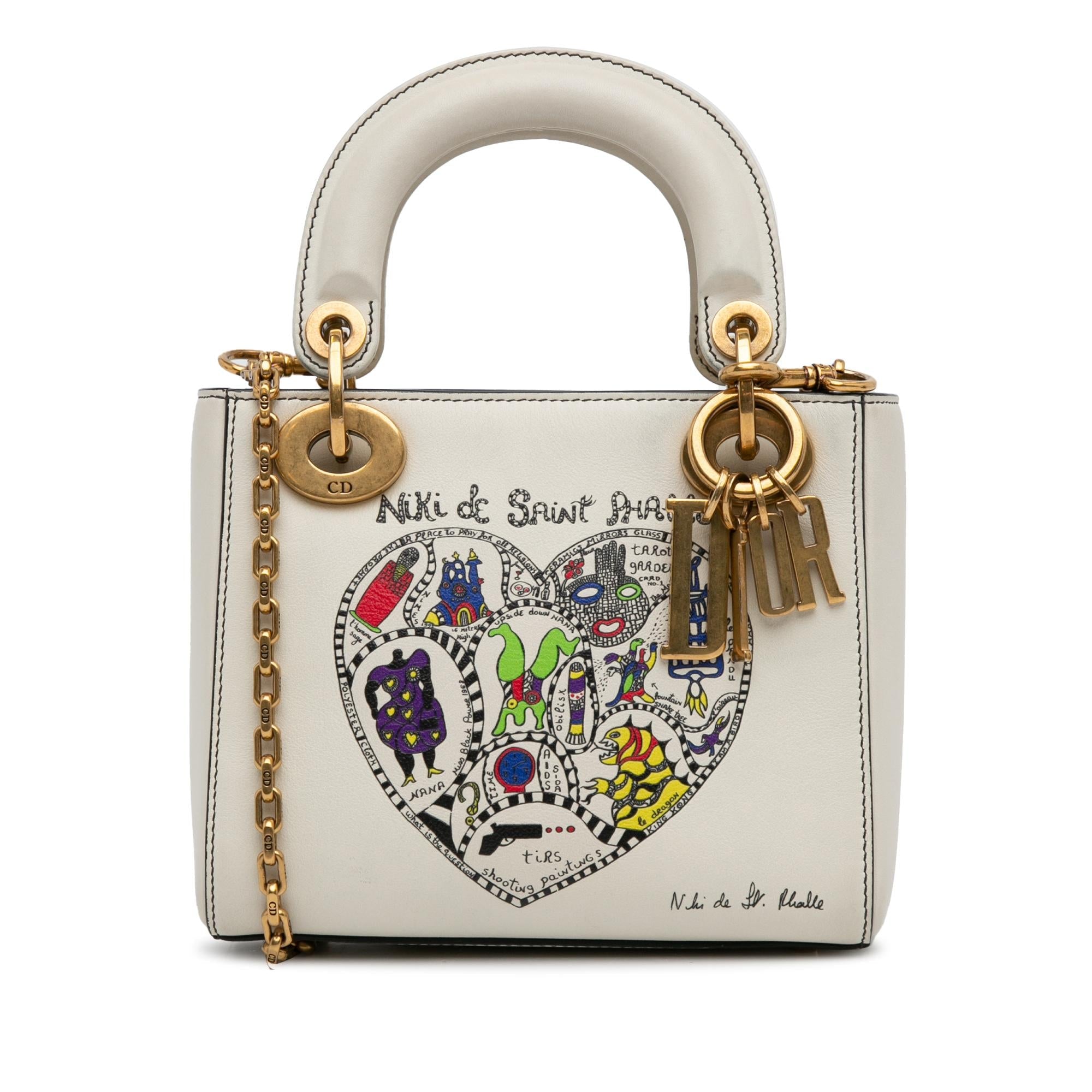 Dior Niki de Saint Phalle Mini Calfskin Lady Dior