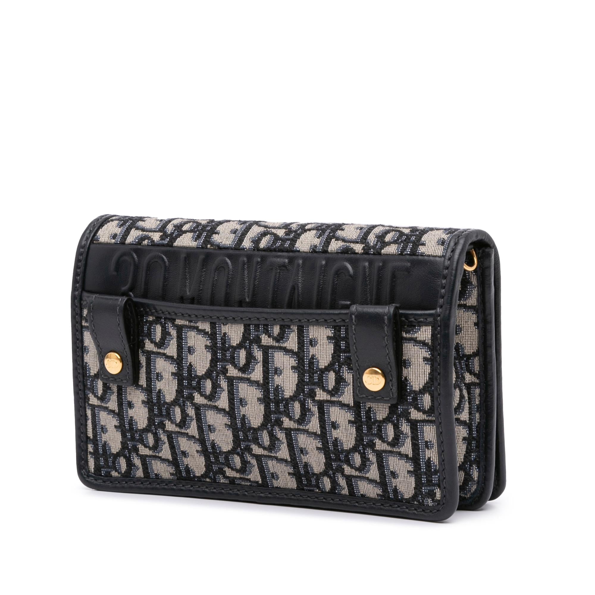 Dior Oblique 30 Montaigne 2 in 1 Pouch (SHG-61Av5f)