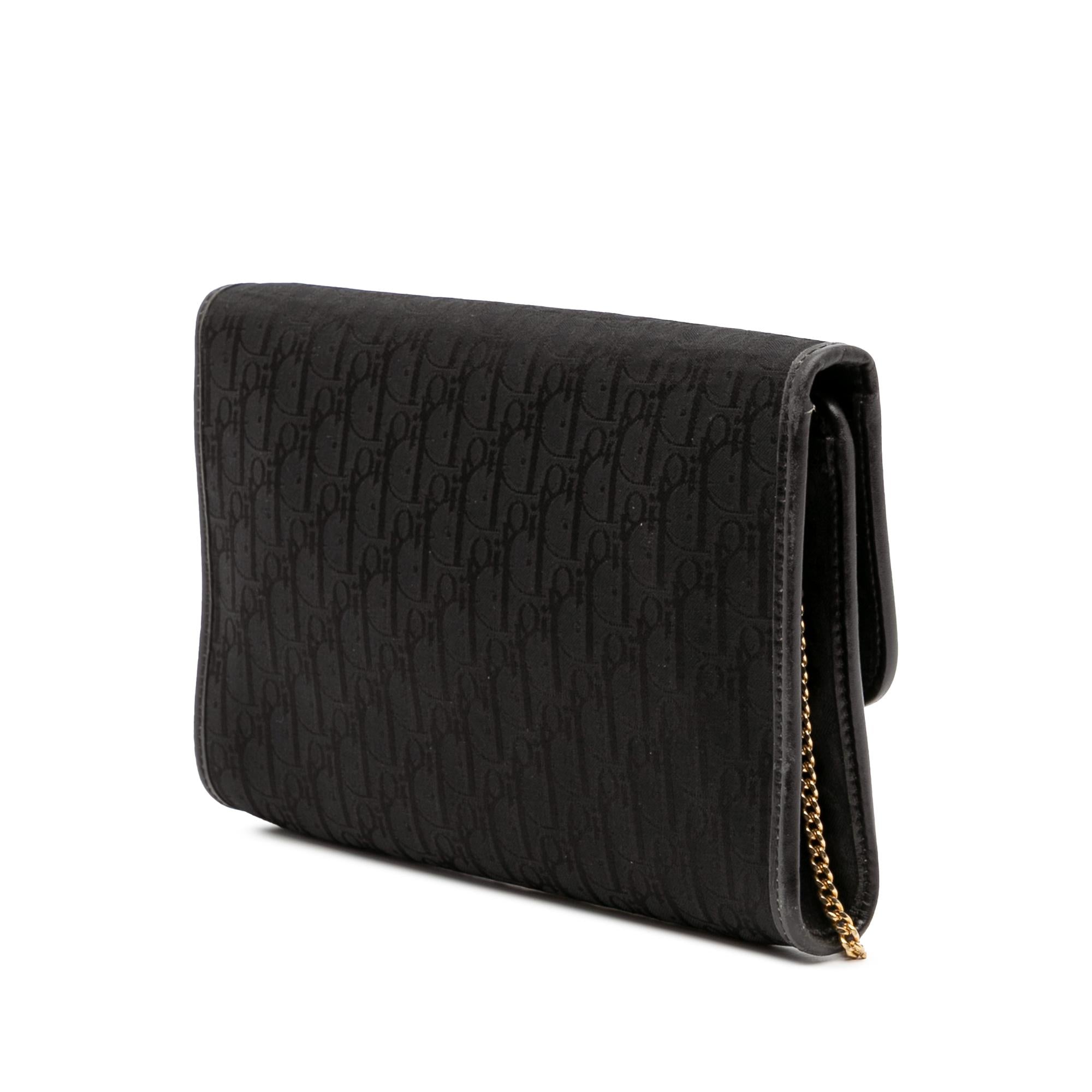 Dior Oblique Canvas Chain Crossbody