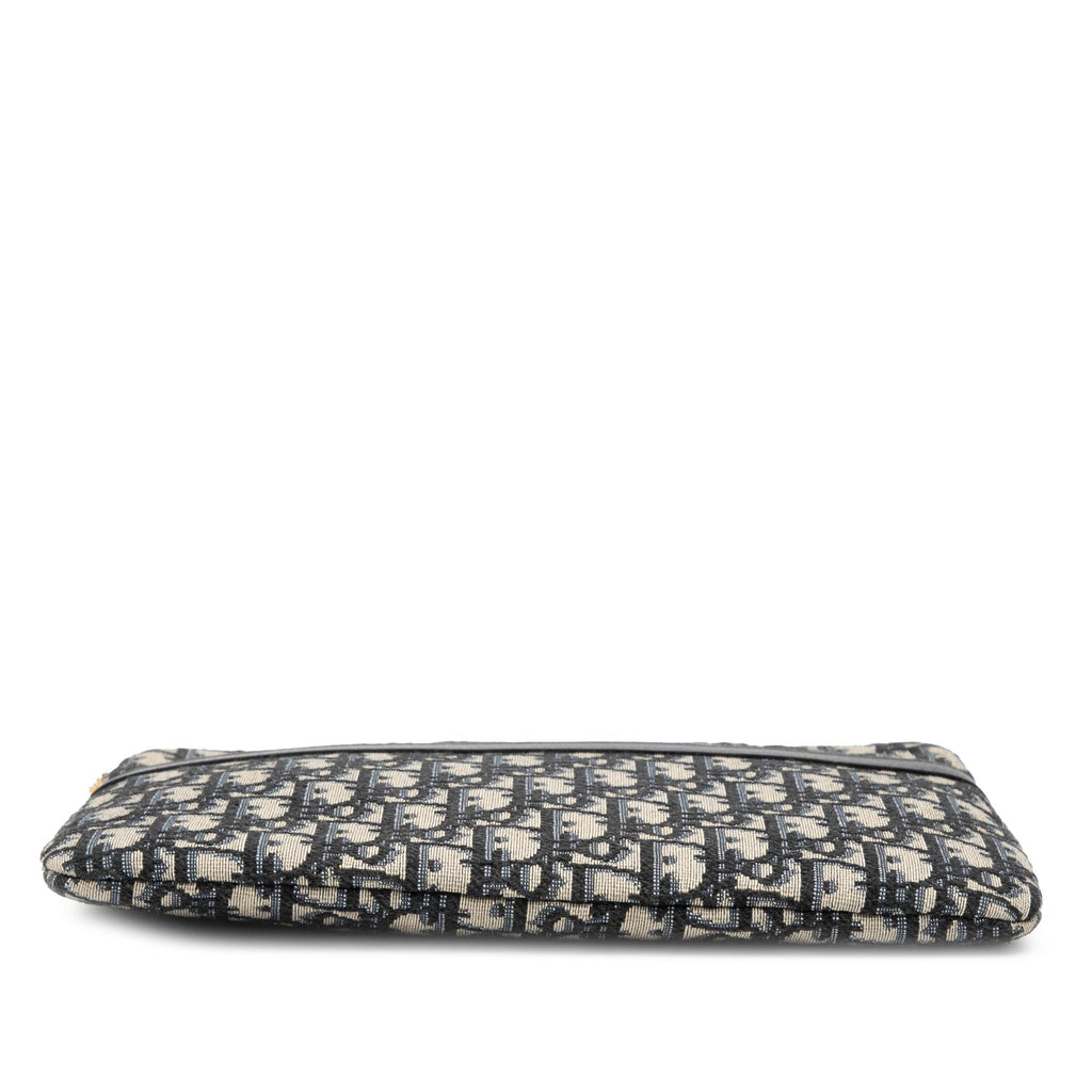 Dior Oblique Canvas Clutch
