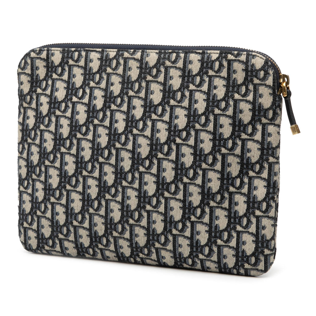 Dior Oblique Canvas Clutch