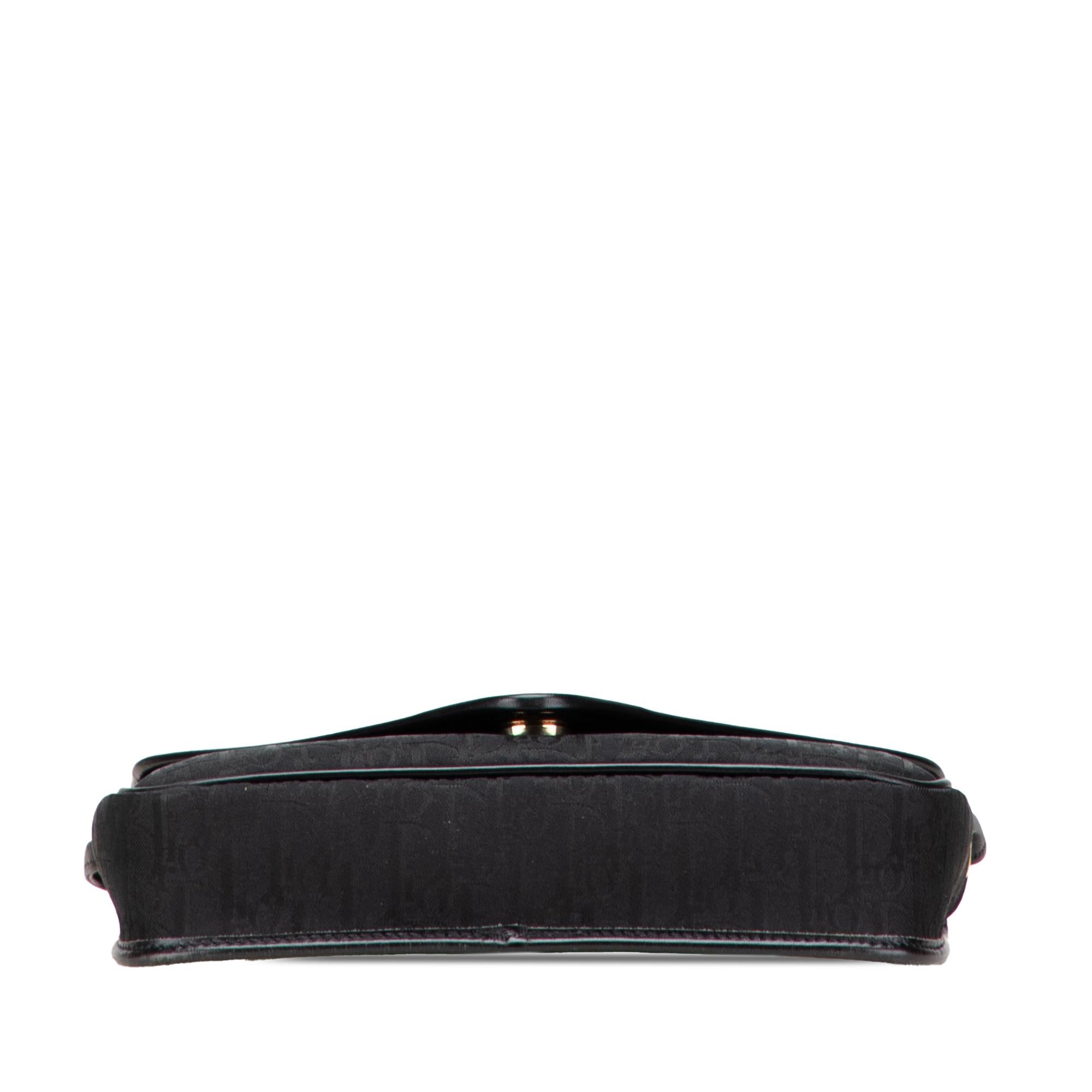 Dior Oblique Canvas Flap Crossbody