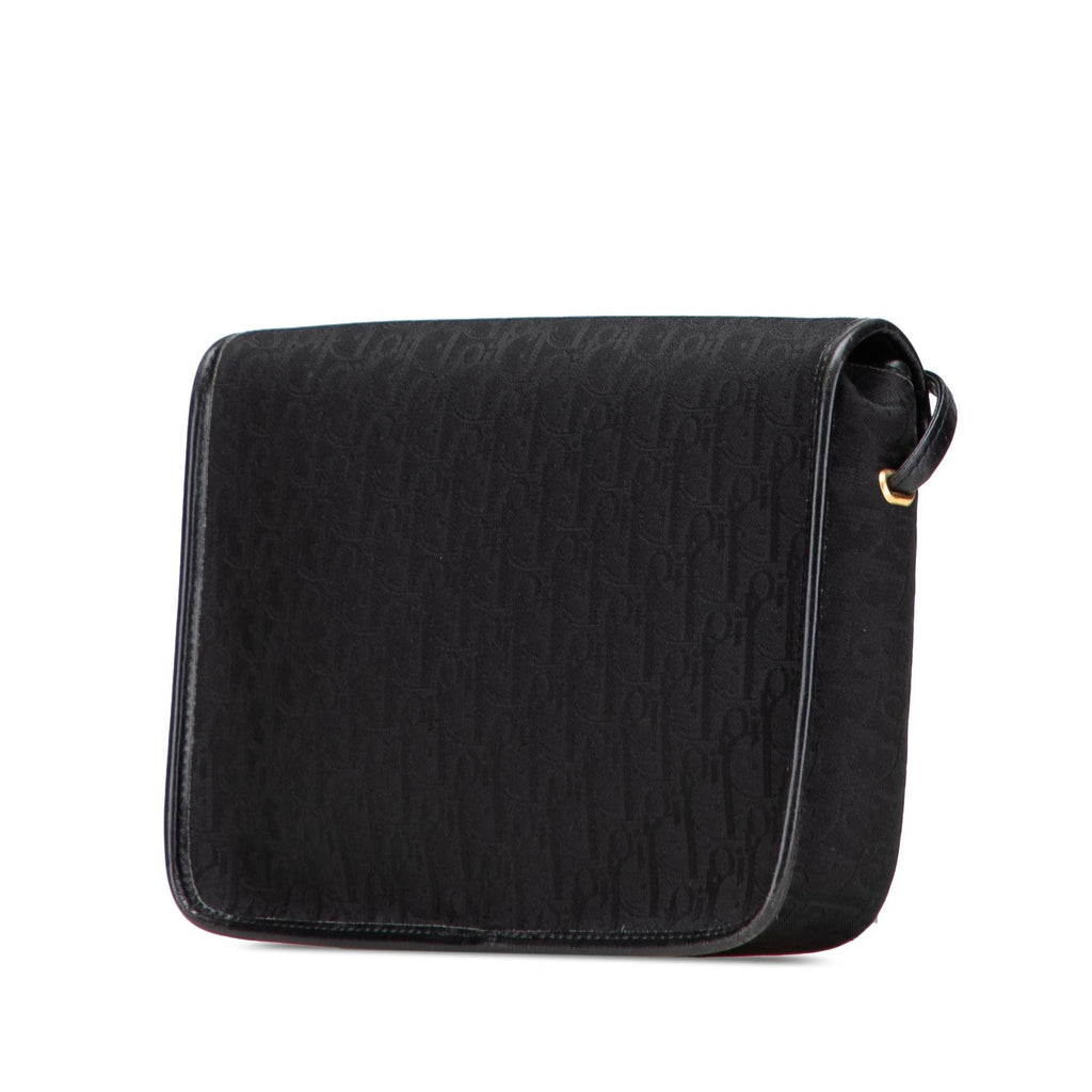 Dior Oblique Canvas Flap Crossbody