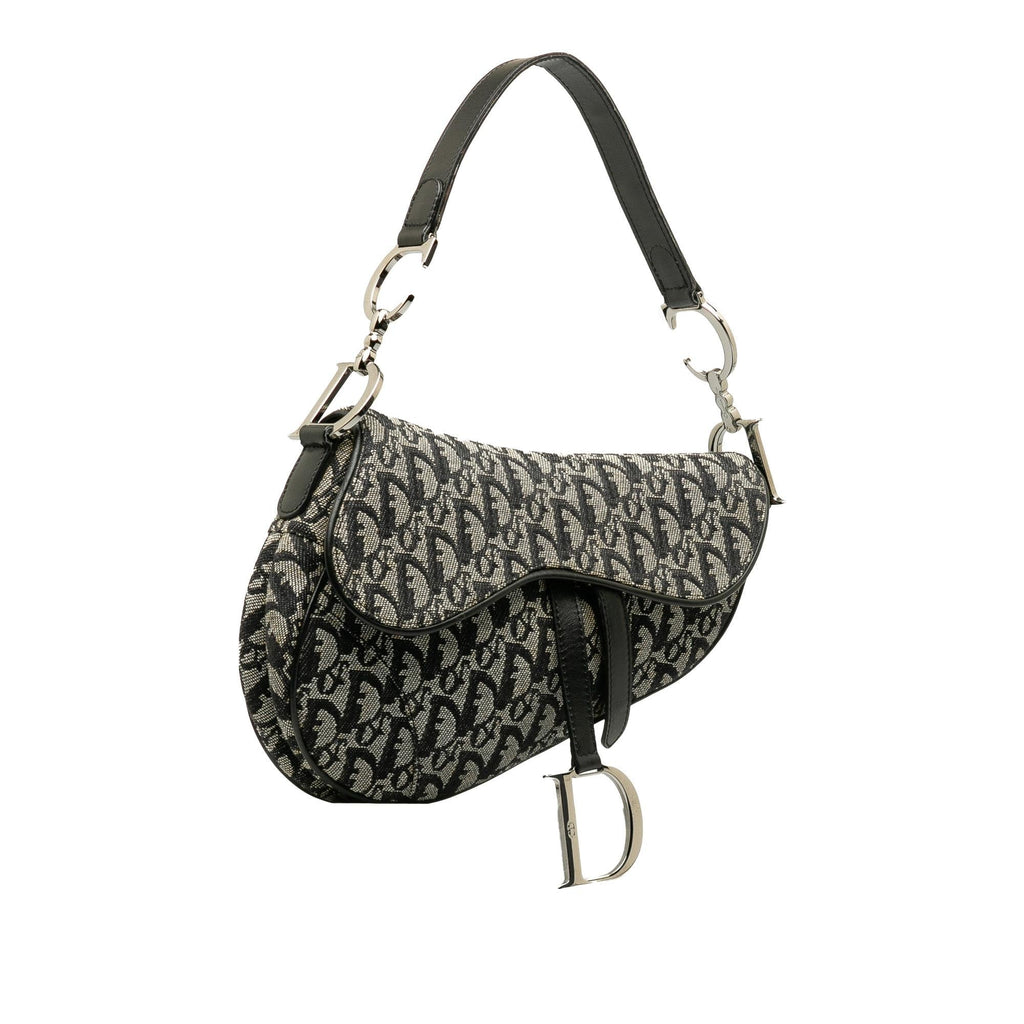 Dior Oblique Canvas Saddle (SHG-pJQQNe)