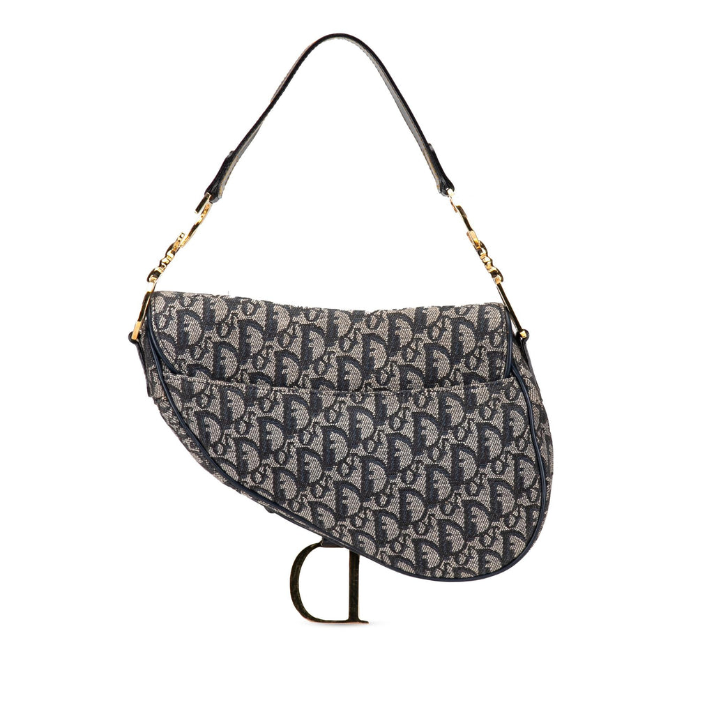 Dior Oblique Canvas Saddle (SHG-yGP2np)