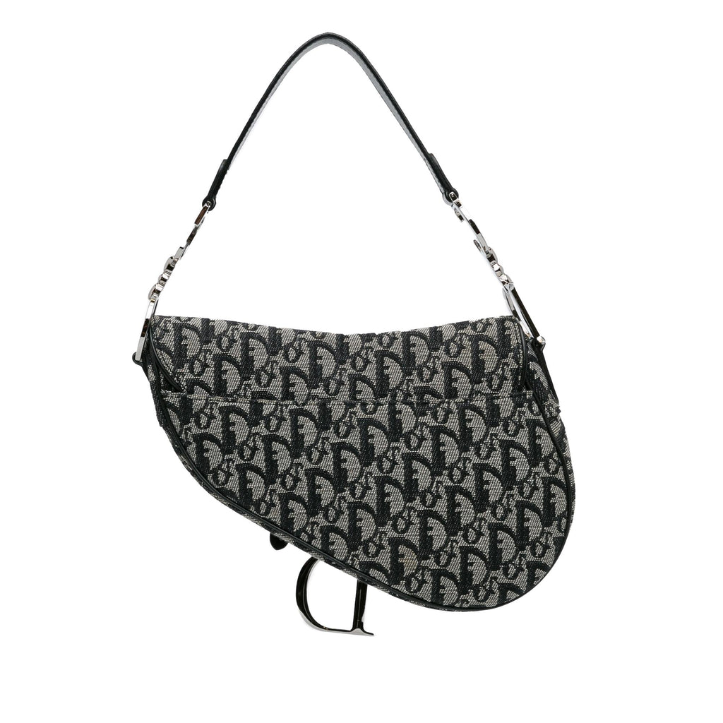 Dior Oblique Canvas Saddle (SHG-4Ylzsd)
