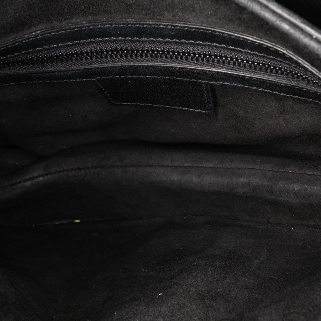 Dior Oblique Embossed Calfskin Saddle Bag