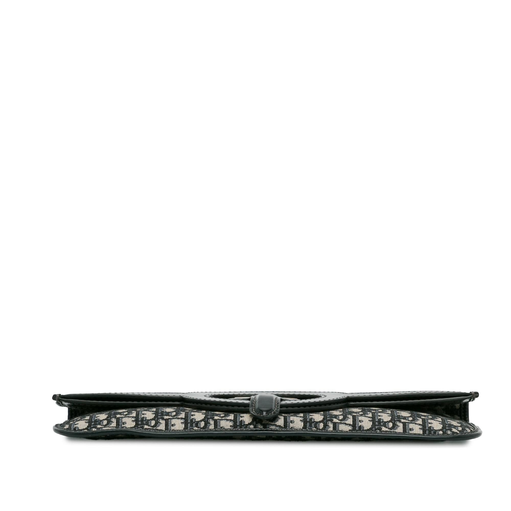 Dior Oblique Fold Over Clutch (SHG-DUlOna)