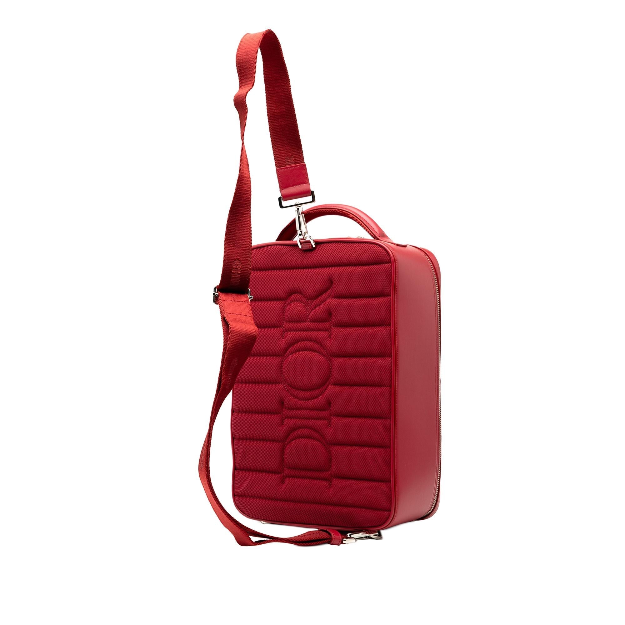 Dior Oblique Perforated Calfskin Galaxy World Tour Shoe Case