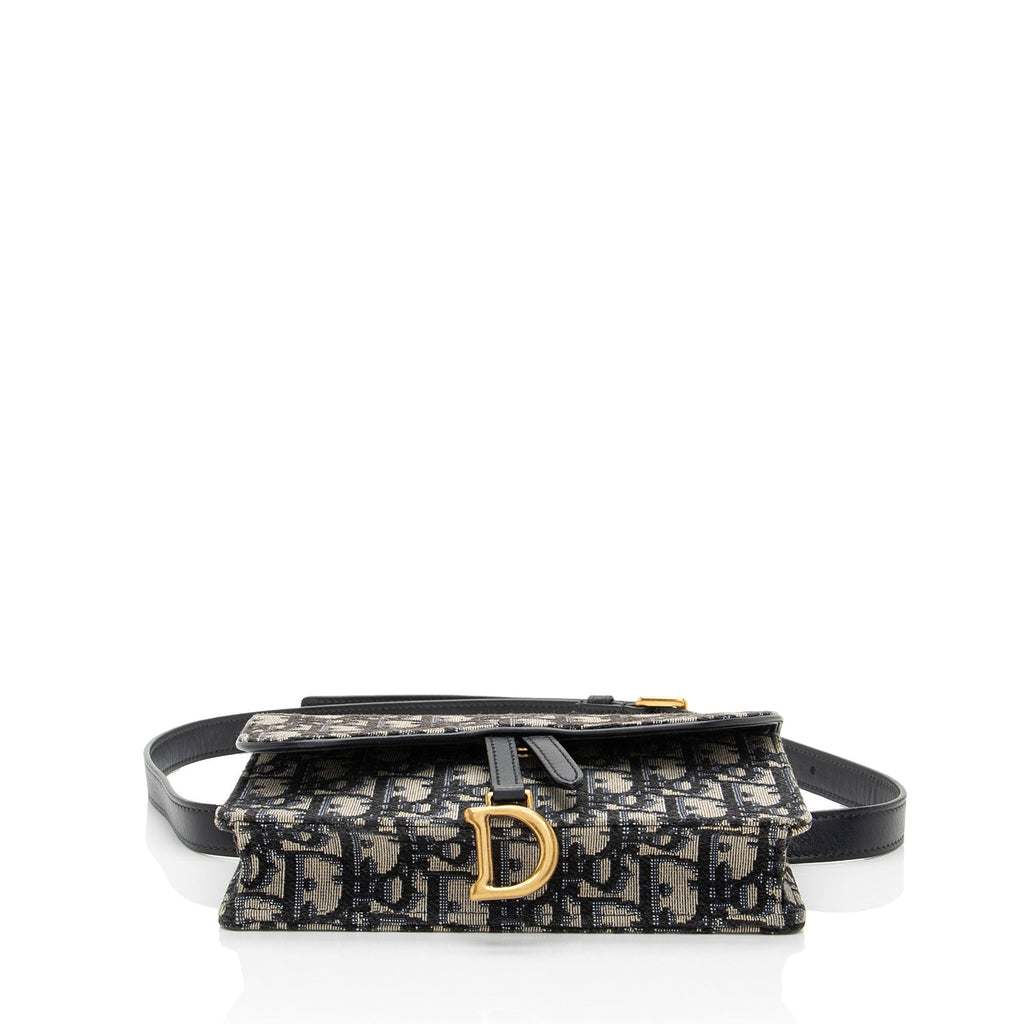 Dior Oblique Saddle Belt Pouch