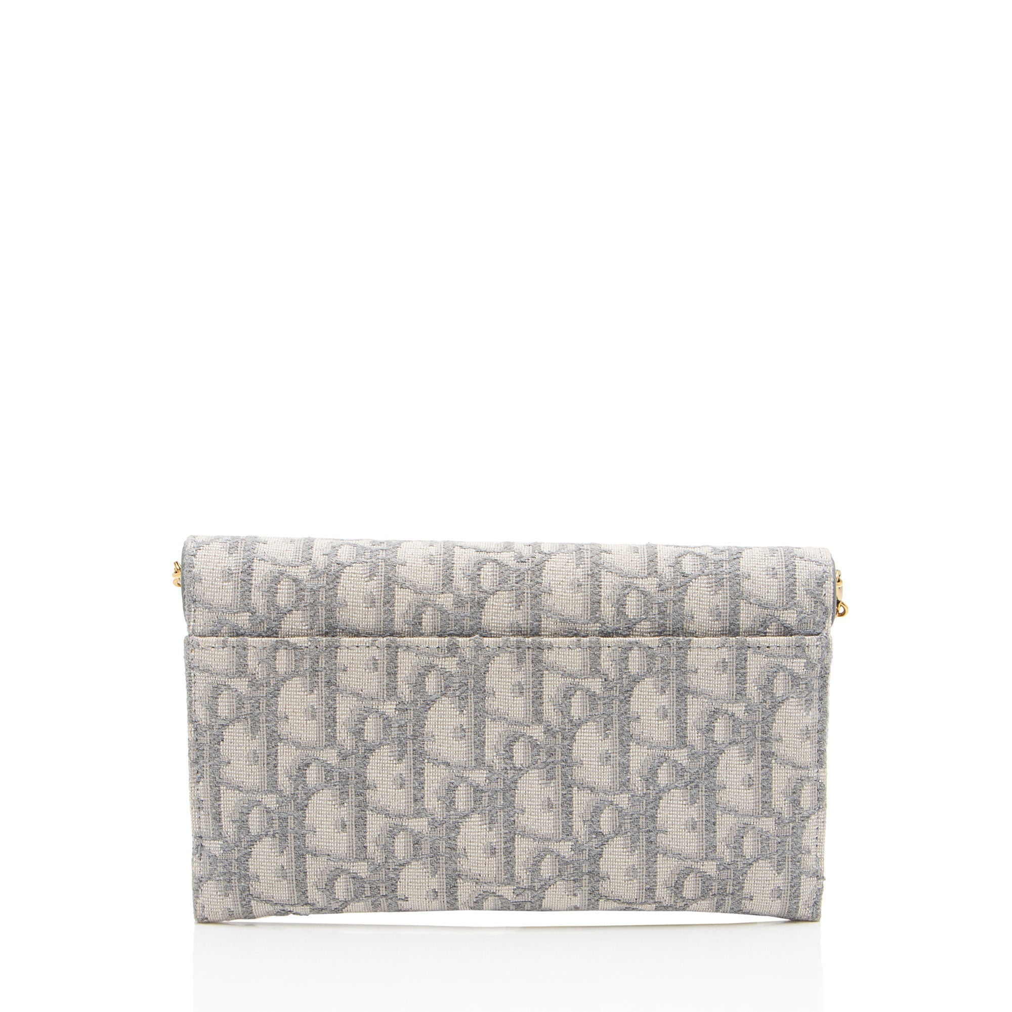 Dior Oblique Small Saddle Pouch with Chain