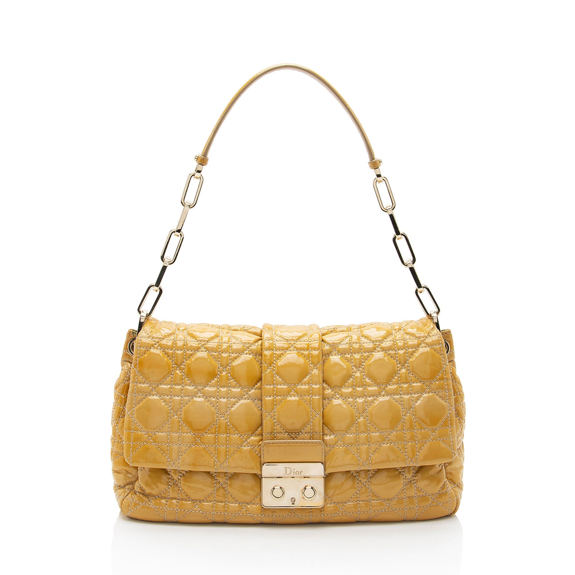 Dior Patent Leather New Lock Flap Bag - FINAL SALE