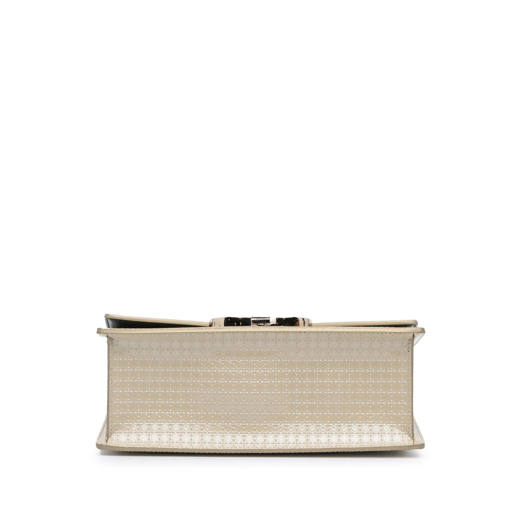 Dior Patent Microcannage 30 Montaigne Chain Flap