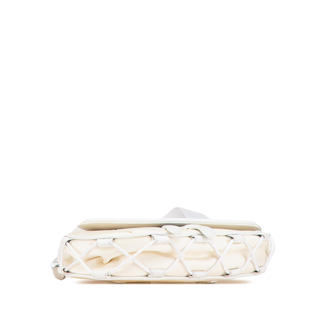 Dior Sacai Technical Fabric and Leather Saddle Bag