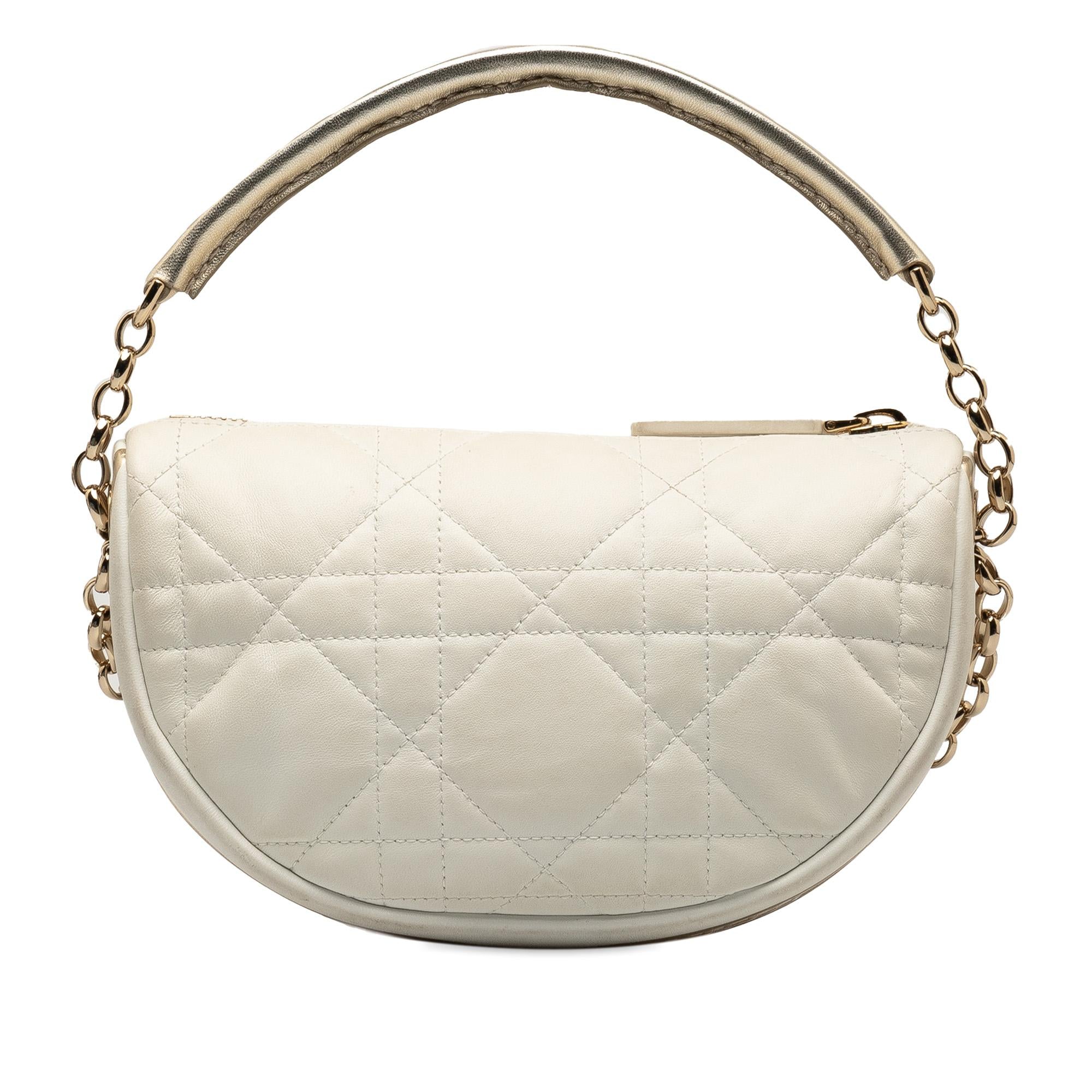 Dior Small Cannage Vibe Satchel