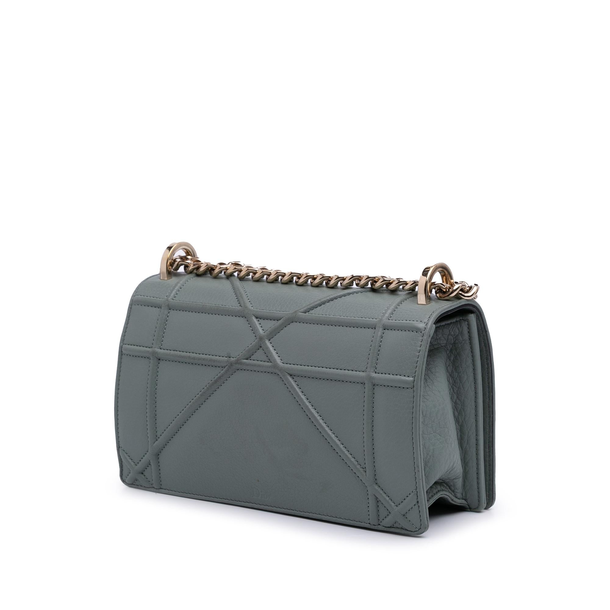 Dior Small Grained Calfskin Diorama Flap