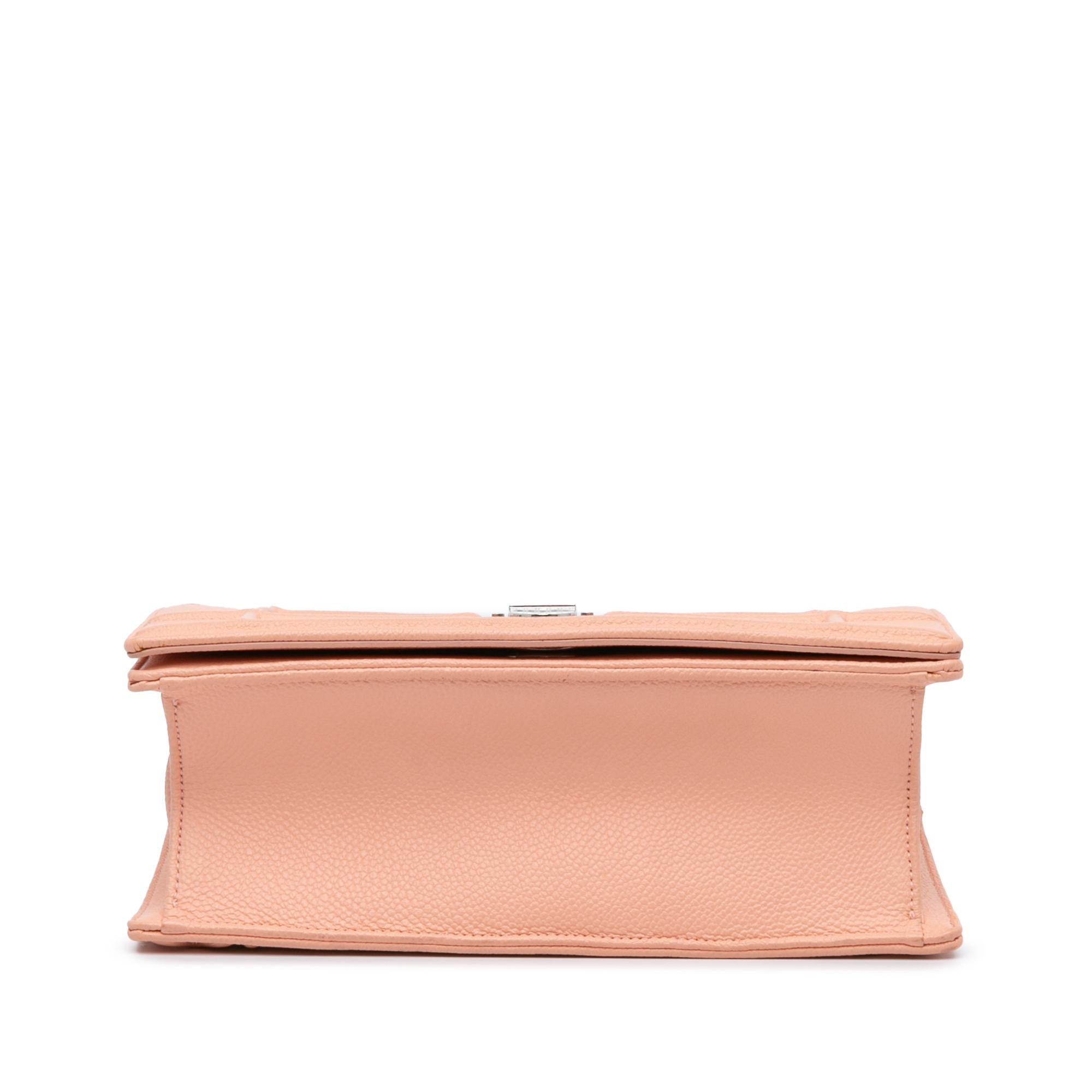 Dior Small Grained Leather Diorama Flap