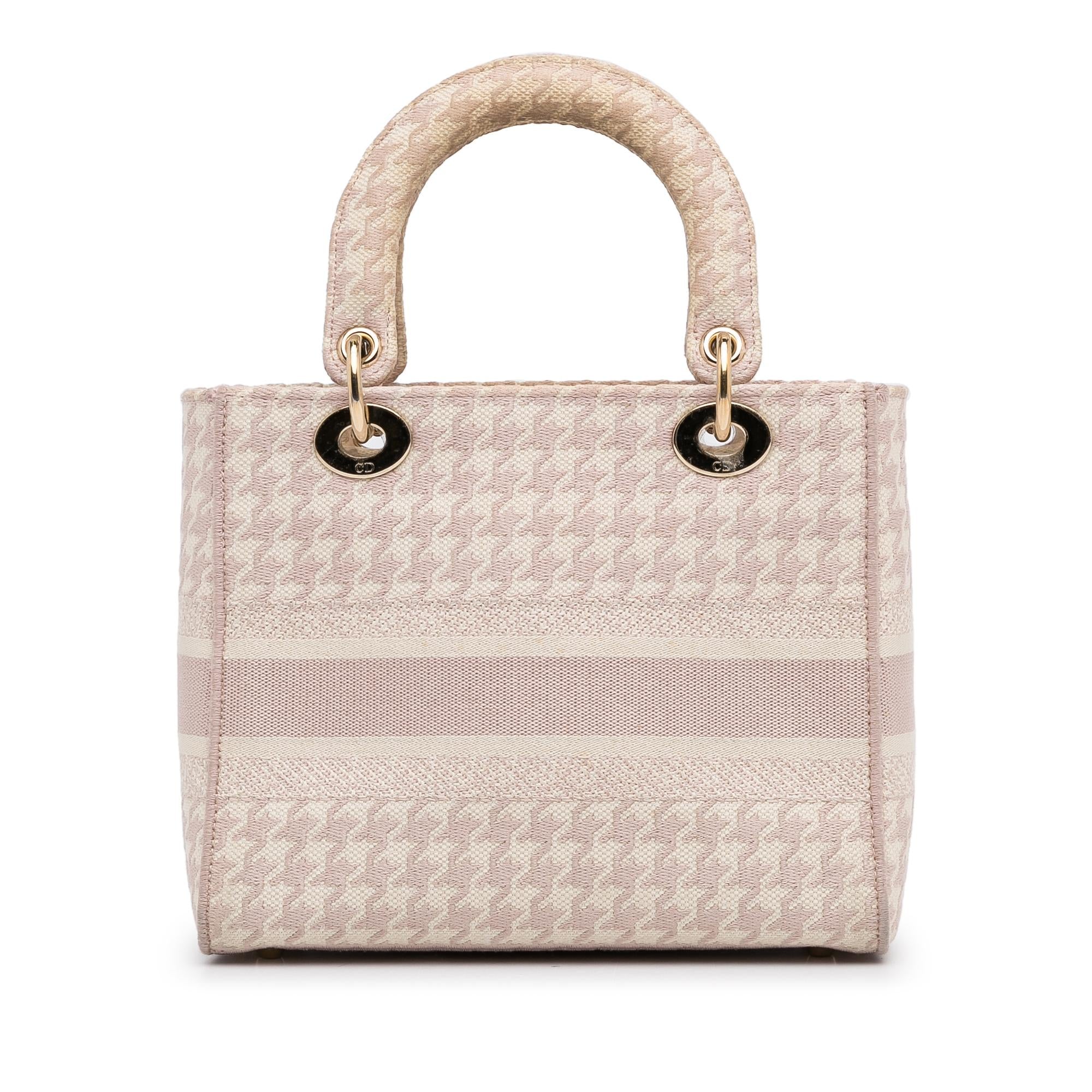 Dior Small Houndstooth Lady D-Lite