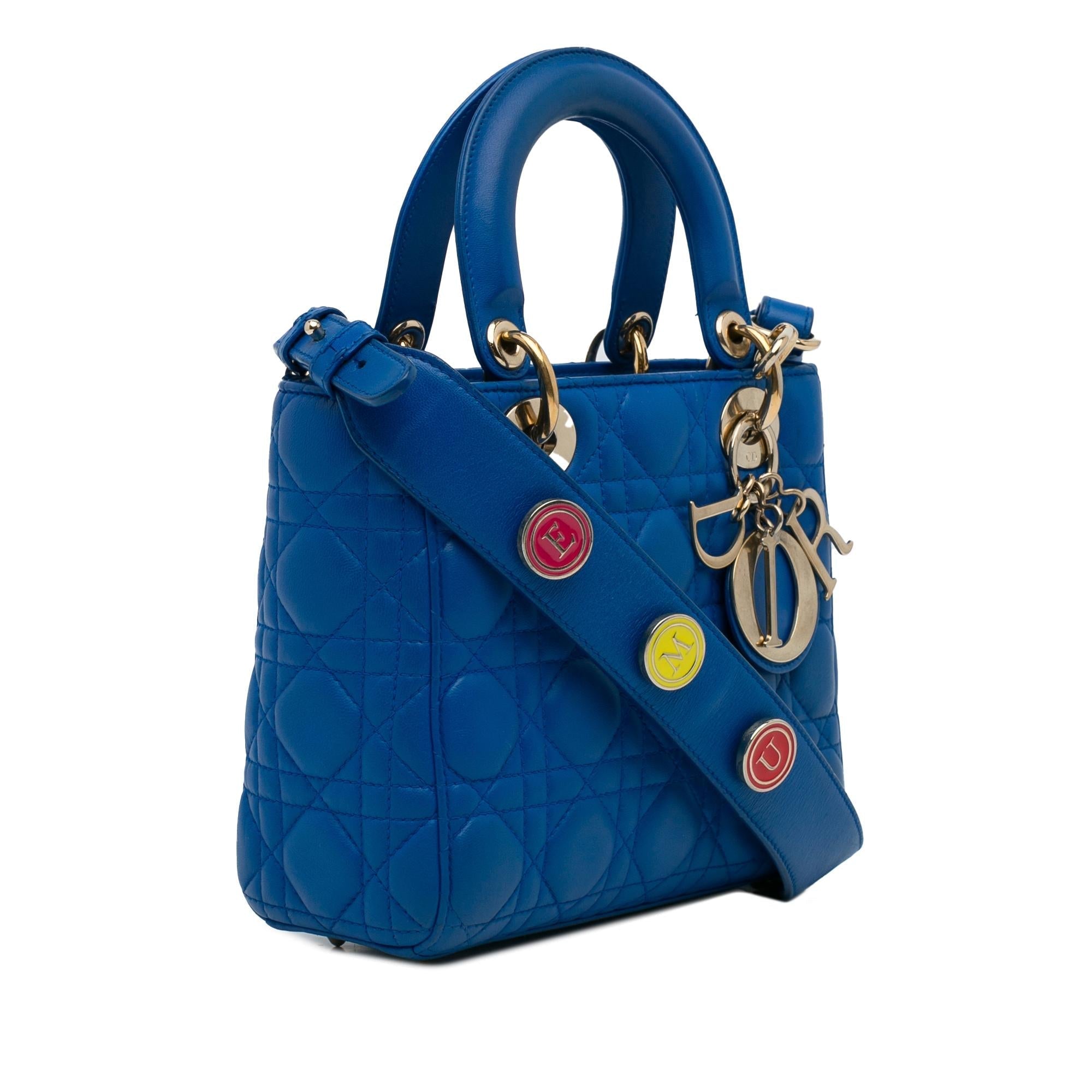 Dior Small Lambskin Cannage My ABC Lady Dior