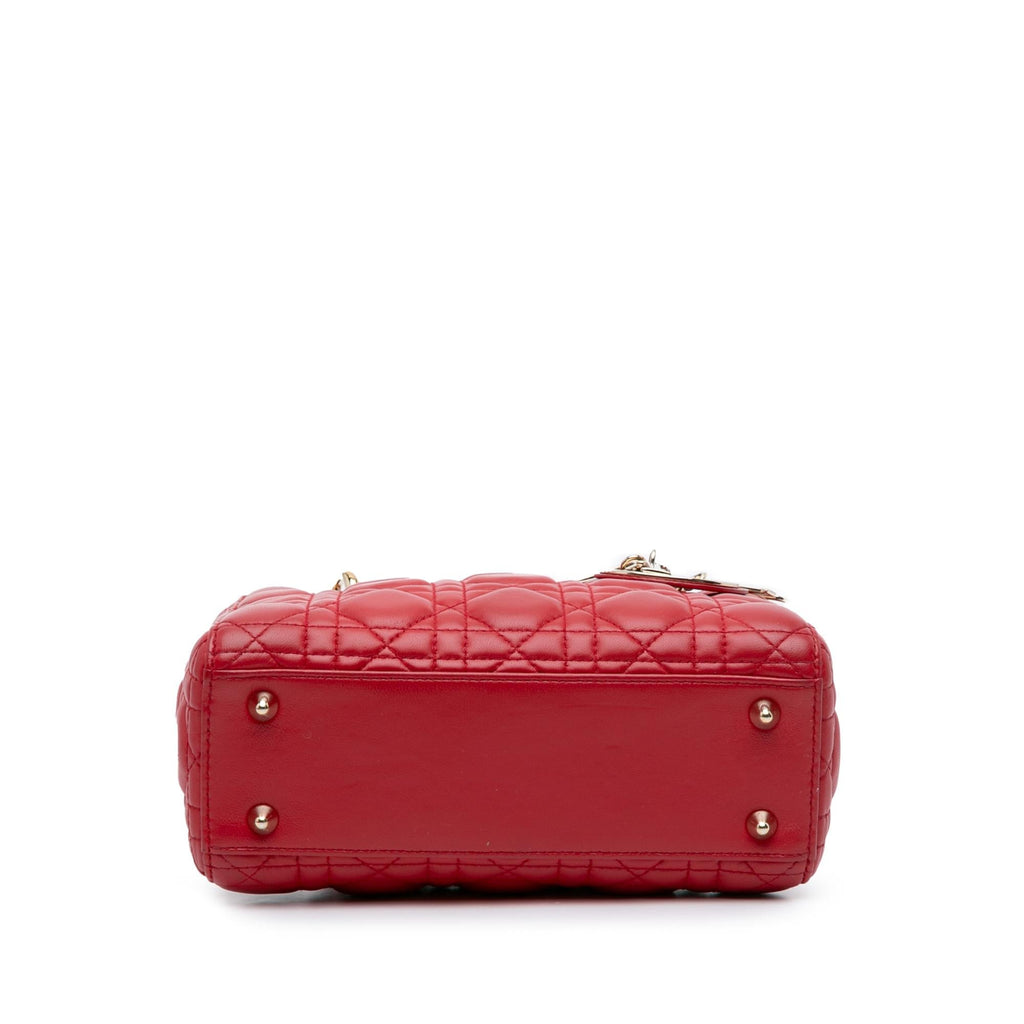 Dior Small Lambskin Cannage My ABCDior Lady Dior (SHG-OY8WXX)