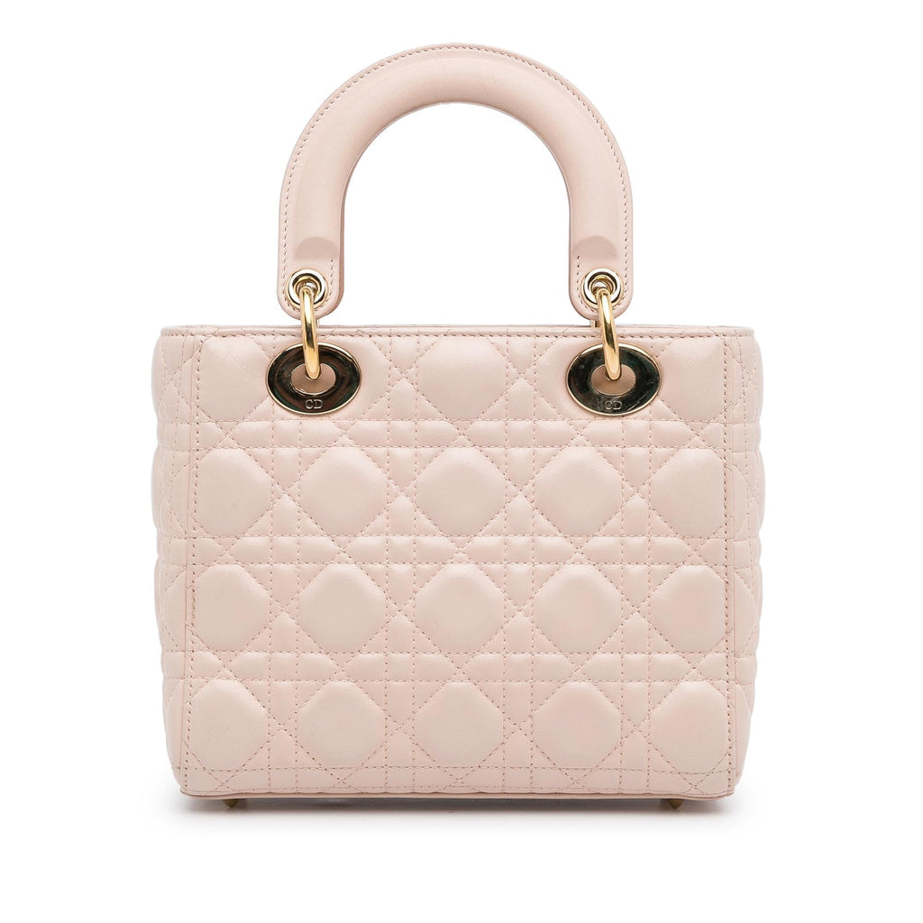Dior Small Lambskin Cannage My ABCDior Lady Dior