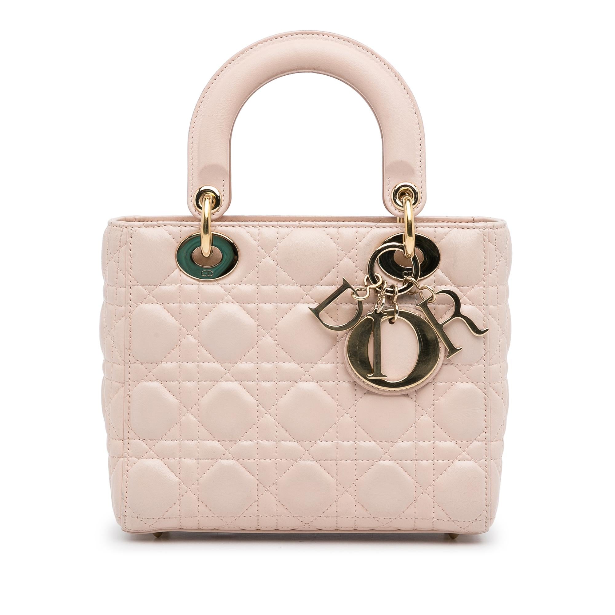 Dior Small Lambskin Cannage My ABCDior Lady Dior