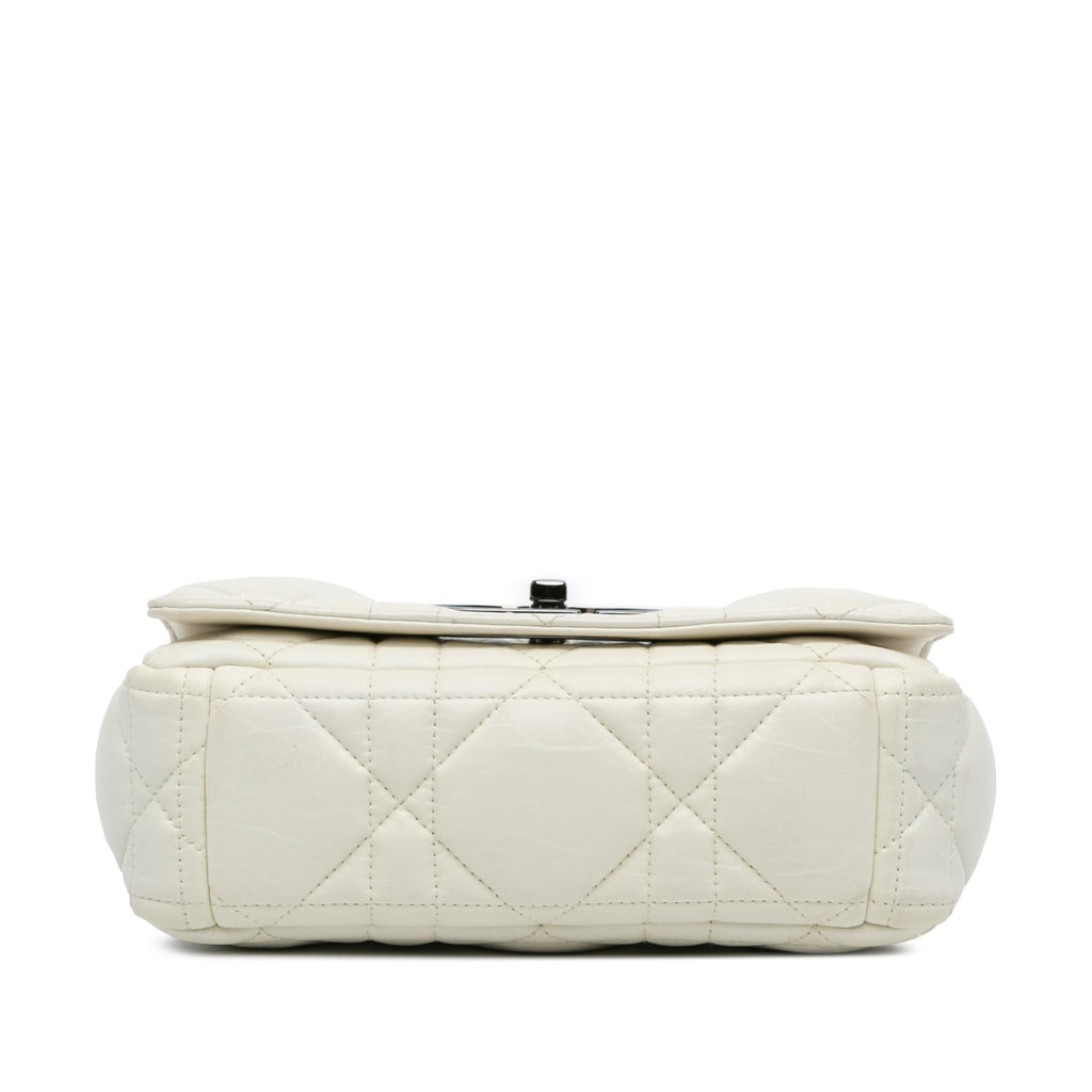 Dior Small Lambskin Macrocannage Caro Bag