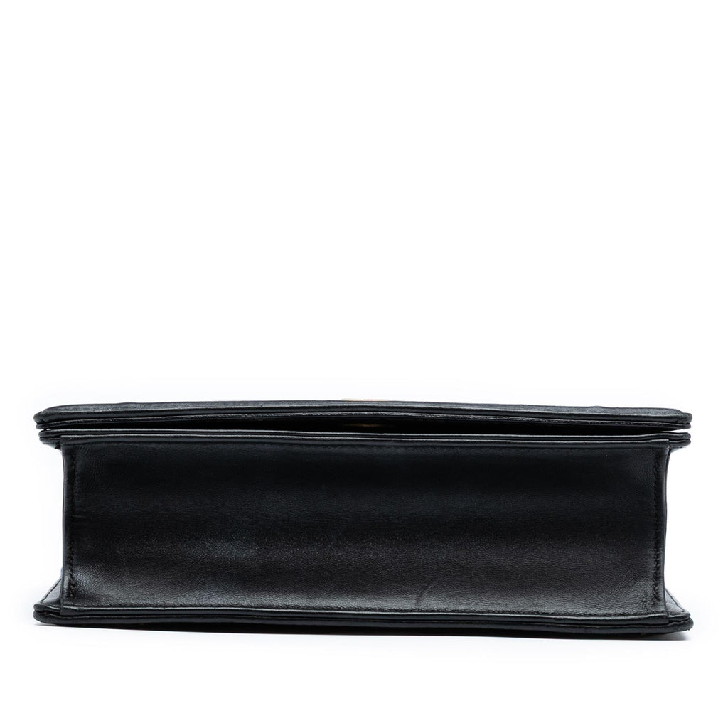 Dior Small Lambskin Studded Diorama Flap