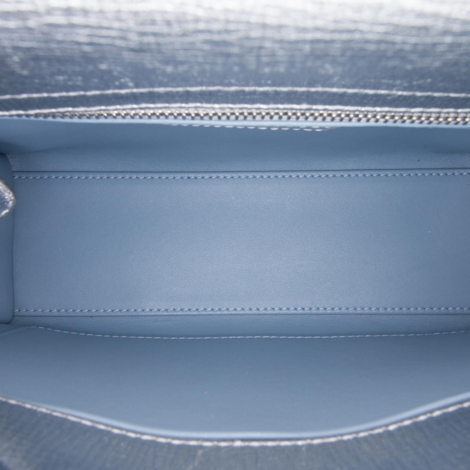 Dior Small Metallic Grained Calfskin Cannage My ABCDior Lady Dior