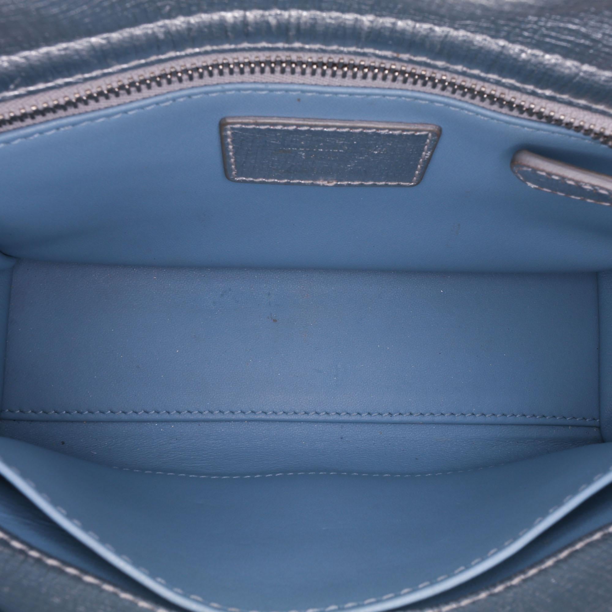 Dior Small Metallic Grained Calfskin Cannage My ABCDior Lady Dior