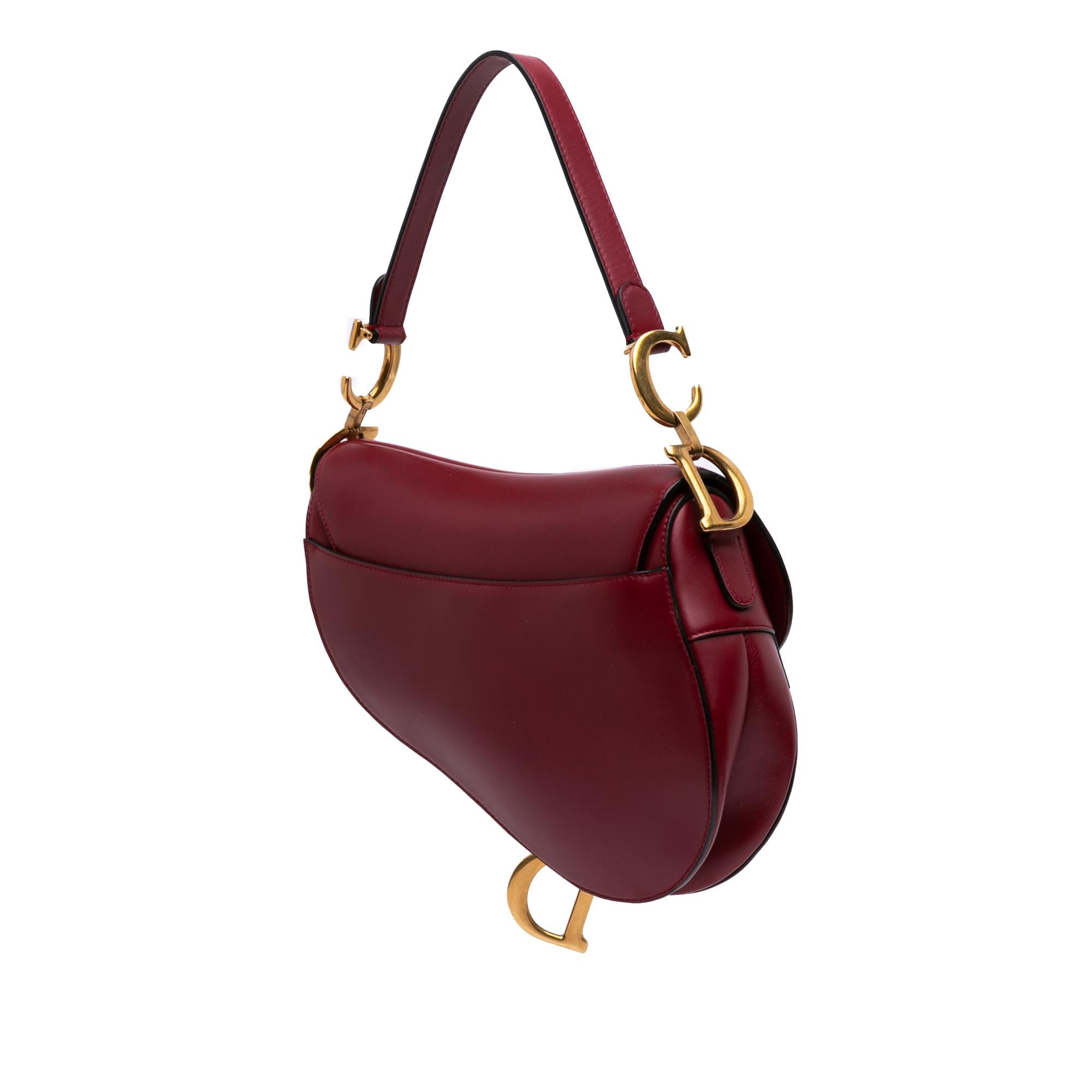 Dior Smooth Calfskin Saddle Bag