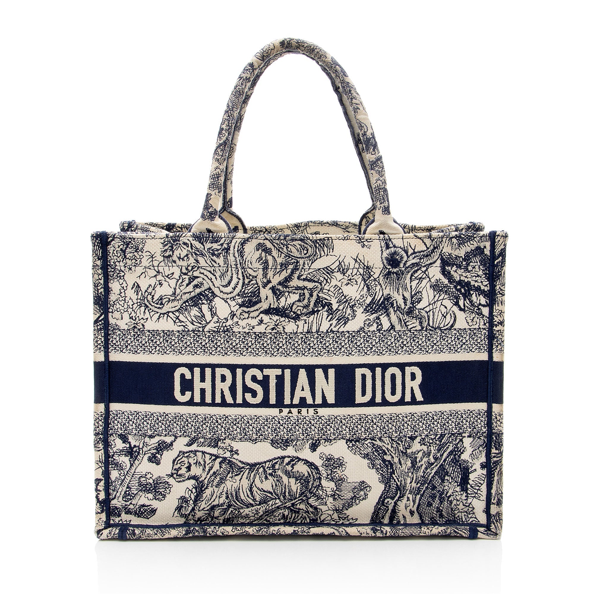 Dior Toile De Jouy Small Book Tote