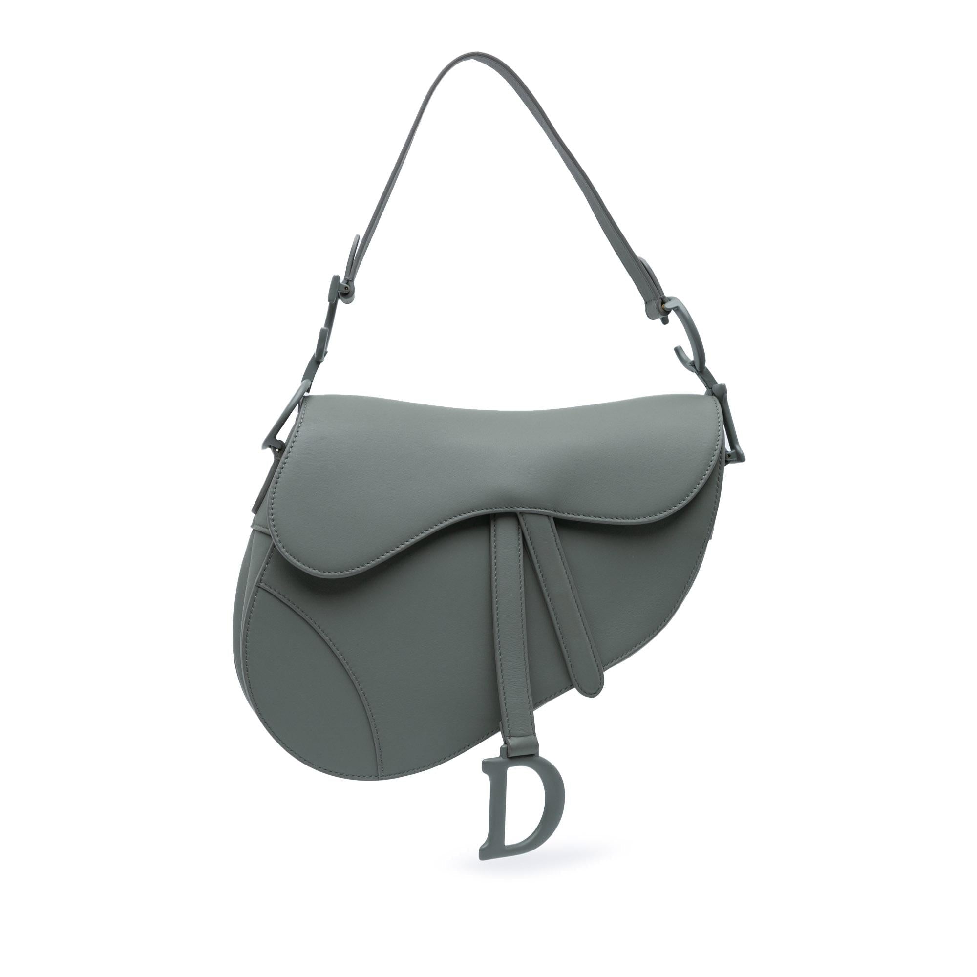 Dior Ultra Matte Calfskin Saddle Bag