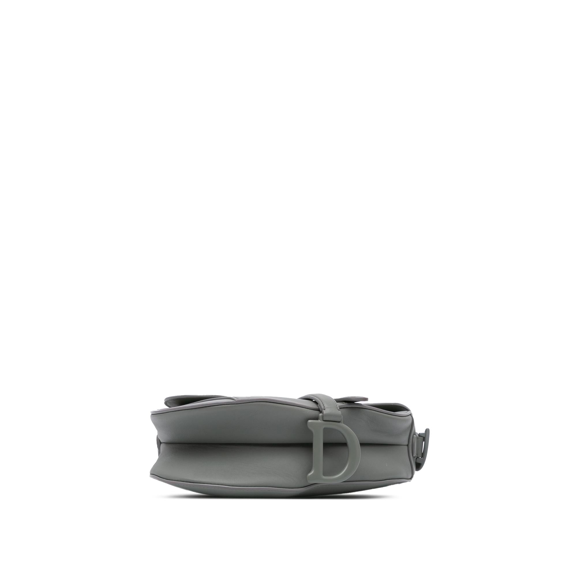 Dior Ultra Matte Calfskin Saddle Bag