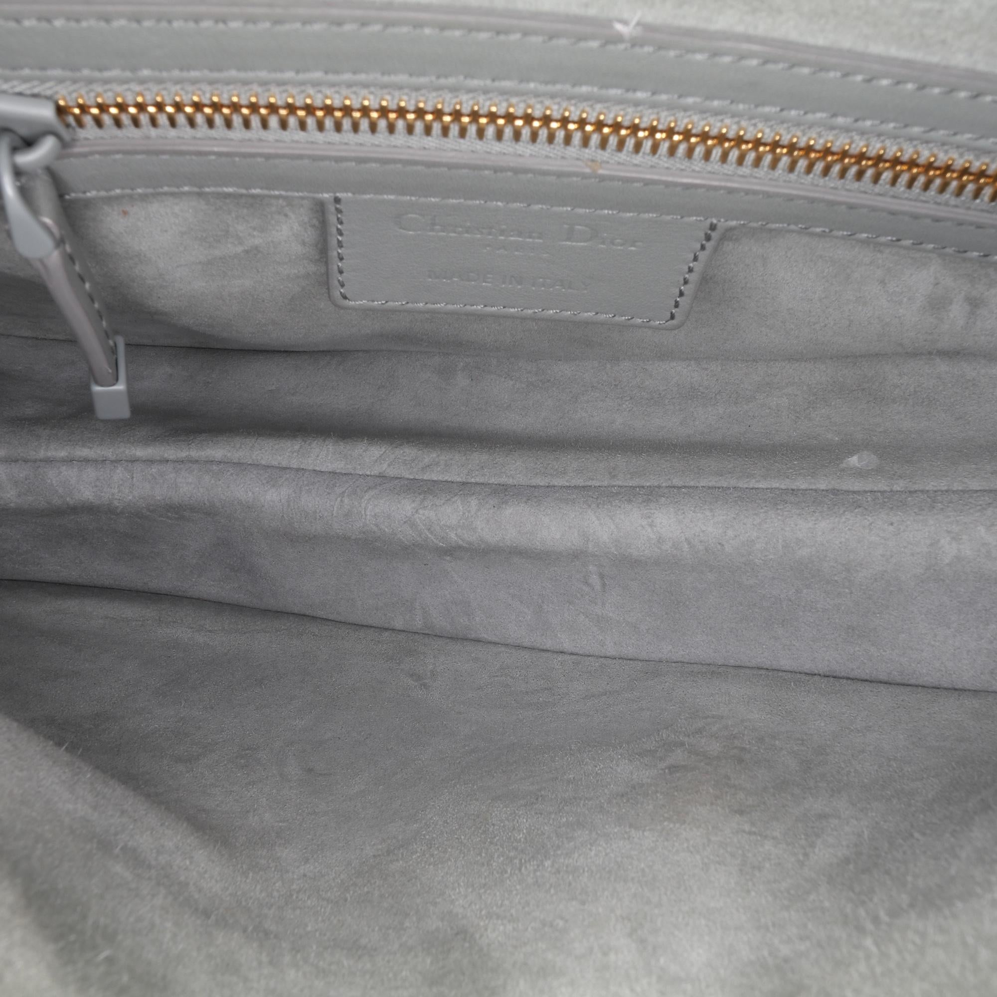 Dior Ultra Matte Calfskin Saddle Bag