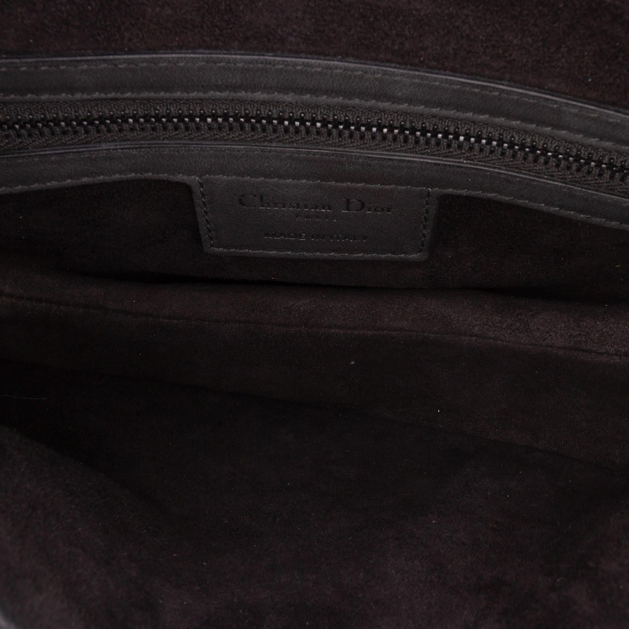 Dior Ultra Matte Calfskin Saddle Bag